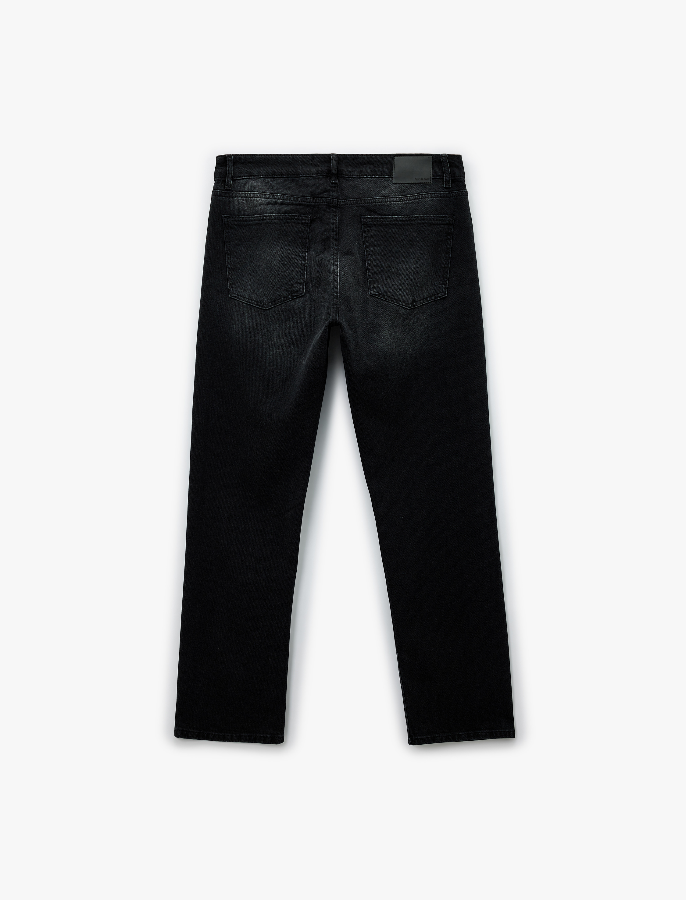   Normal Bel Cepli Straight Fit Jean Pantolon - Mark Jean