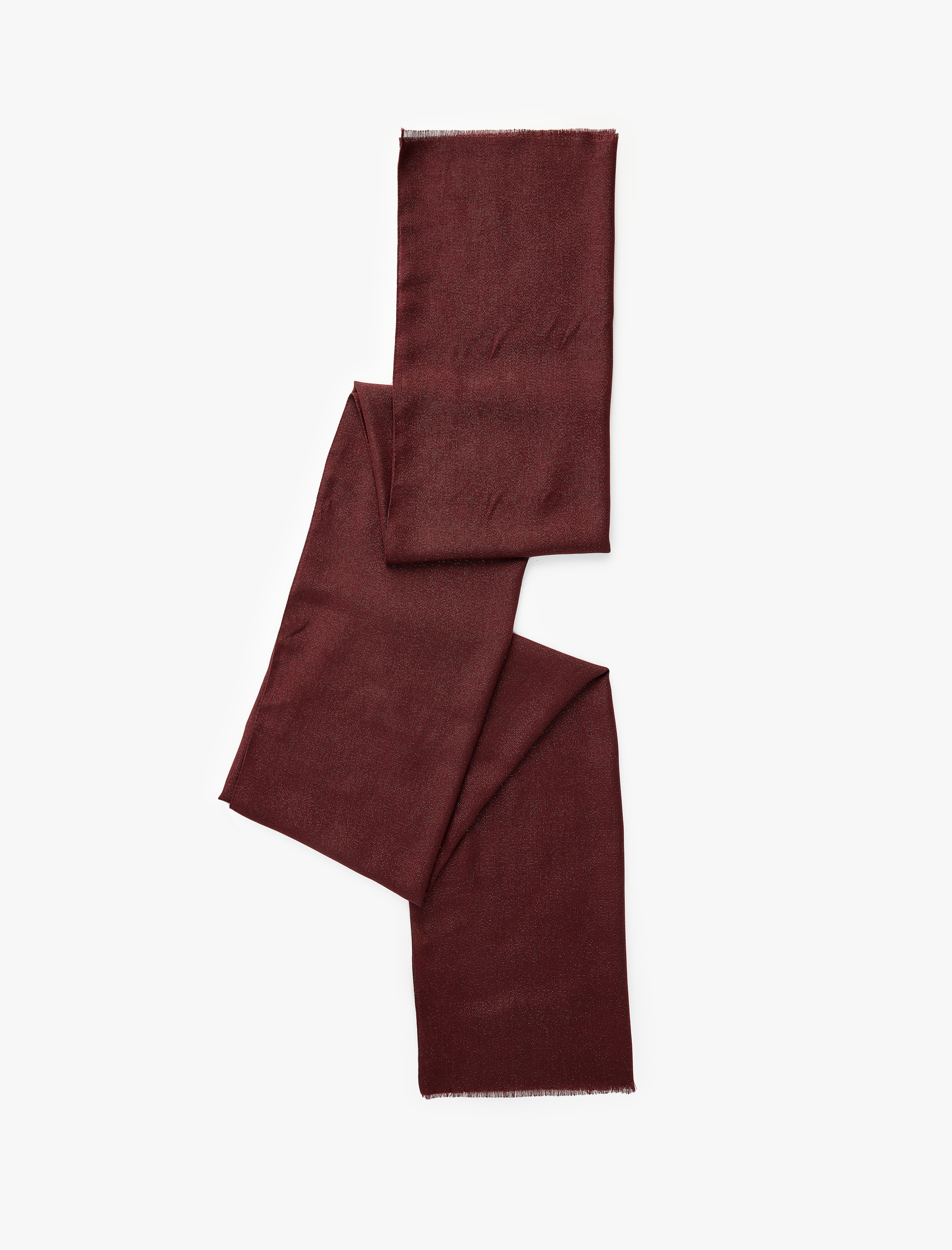  Kadın Simli Dokulu İnce Püsküllü Uzun Atkı