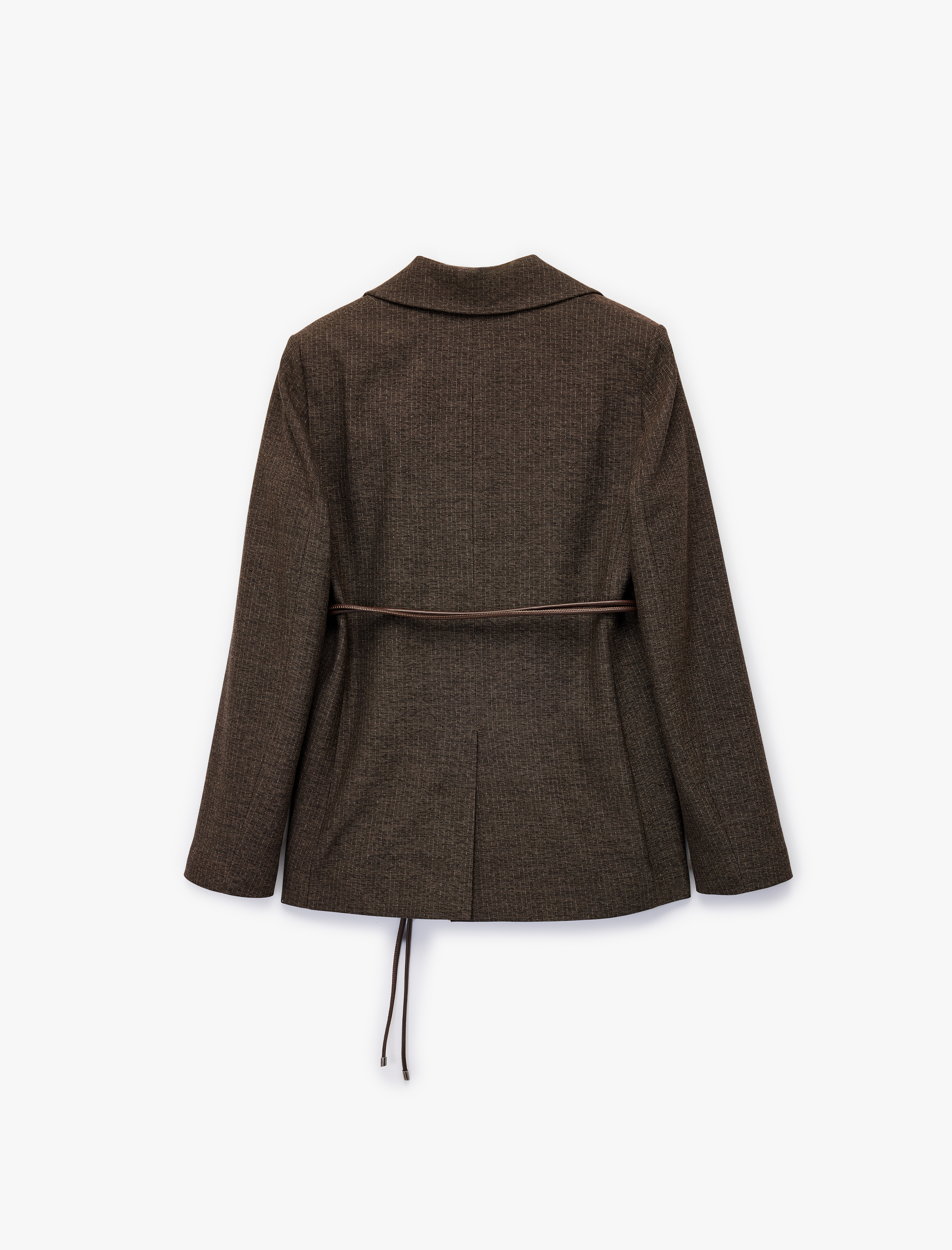   Koton X Melis Ağazat - Cepli Uzun Kollu Kemerli Blazer Ceket