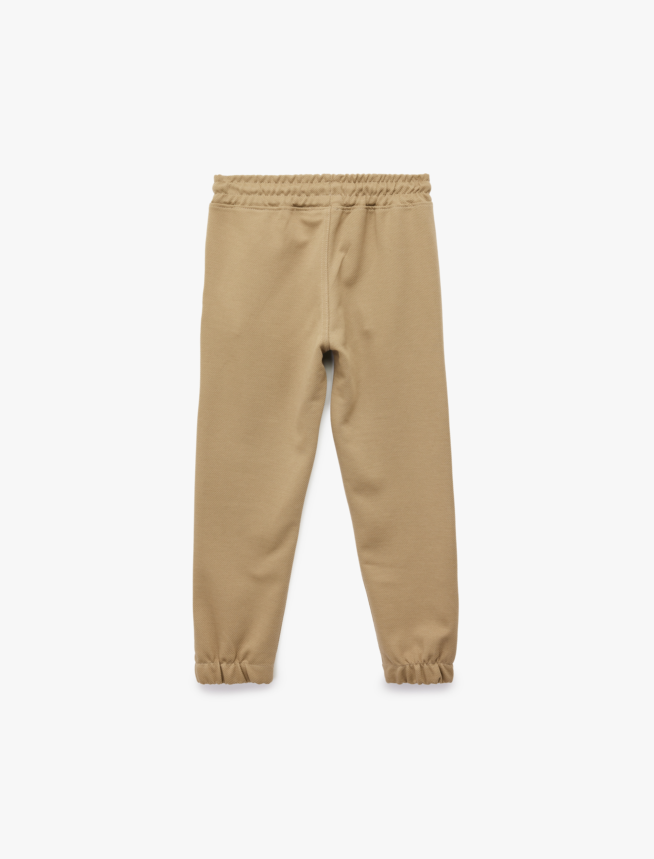  Erkek Çocuk Beli Lastikli Cep Detaylı Basic Jogger Eşofman Altı