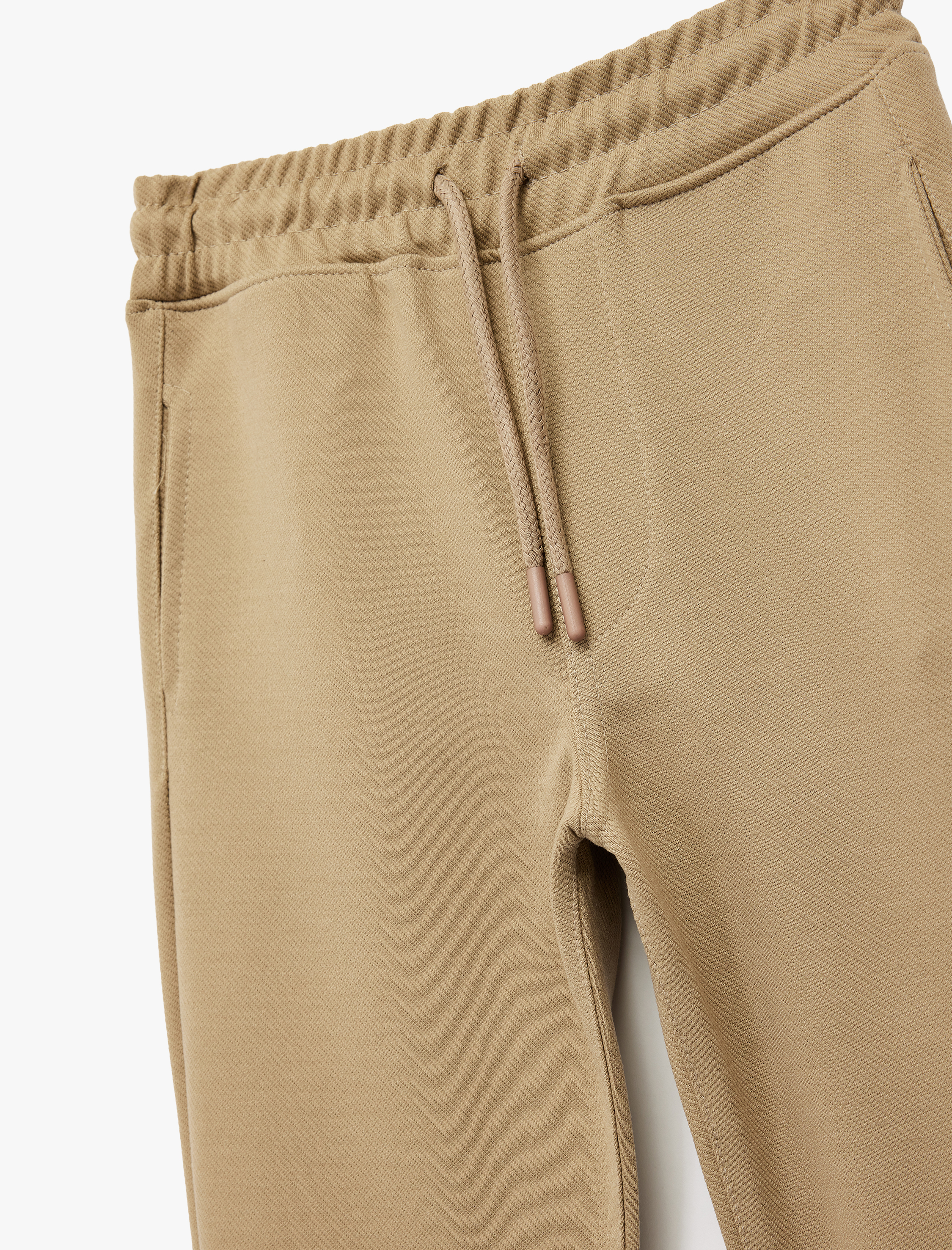  Erkek Çocuk Beli Lastikli Cep Detaylı Basic Jogger Eşofman Altı