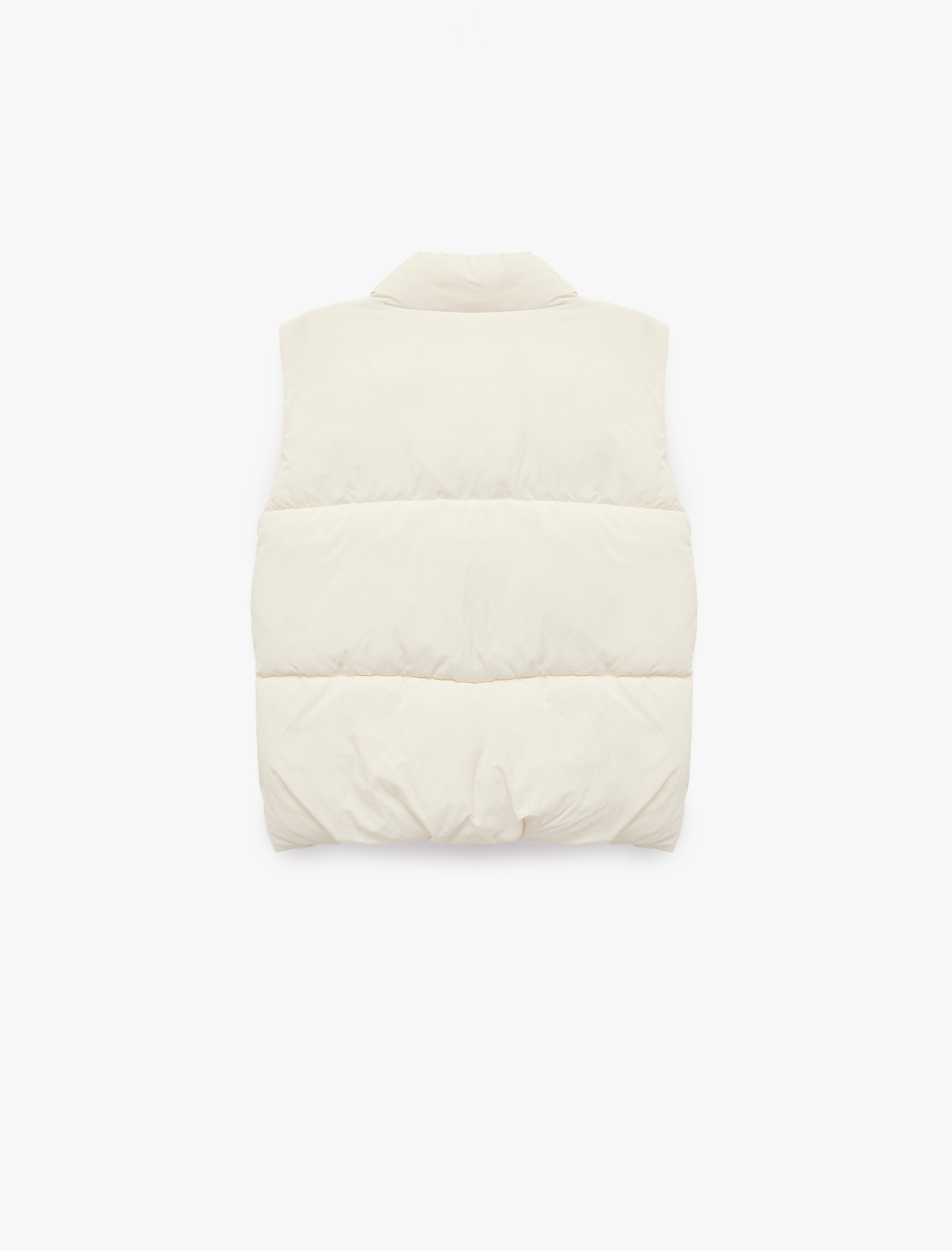  Kız Çocuk Dik Yaka Fermuarlı Kolsuz Şişme Yelek