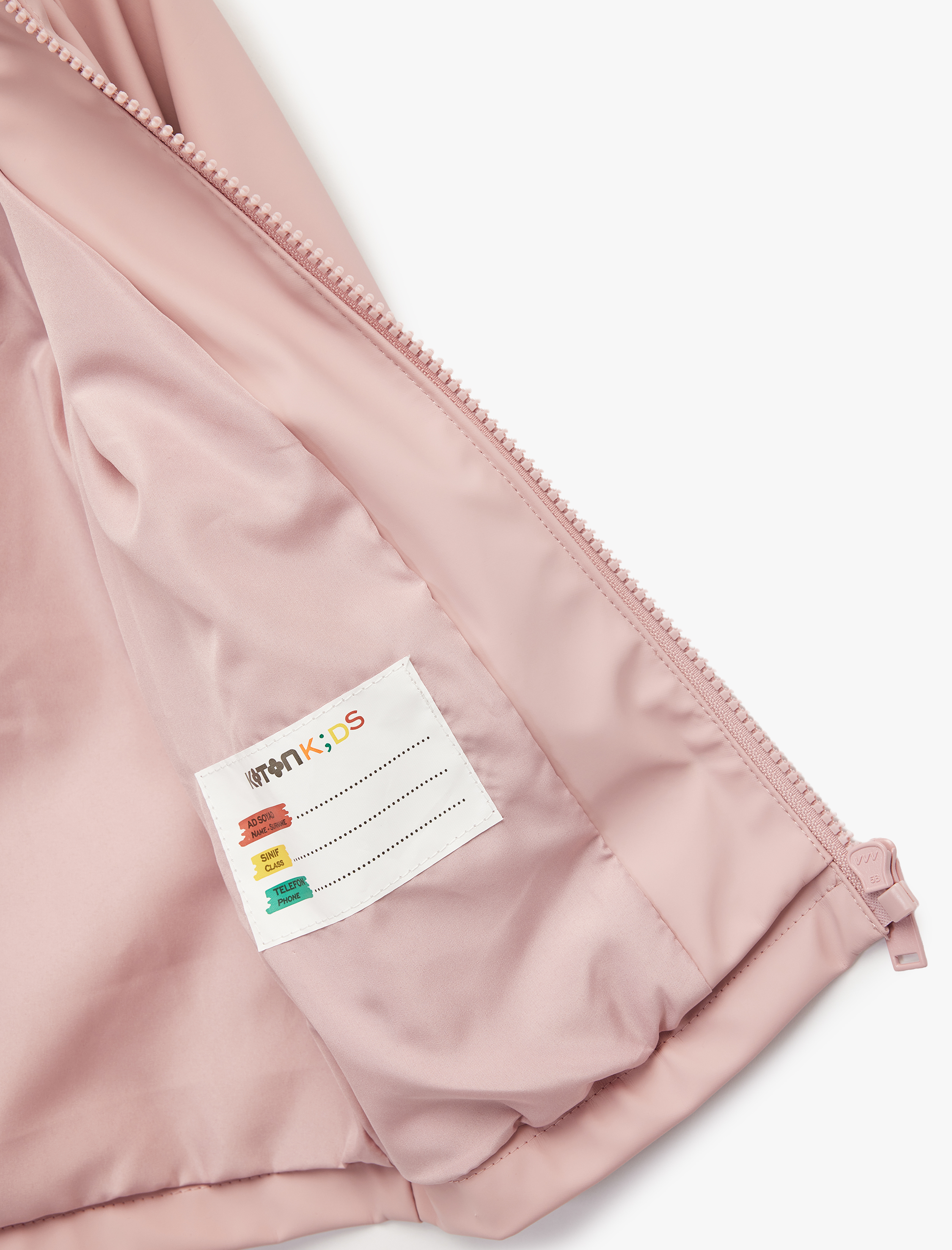  Kız Bebek Uzun Kollu Cepli Kapşonlu Mevsimlik Mont