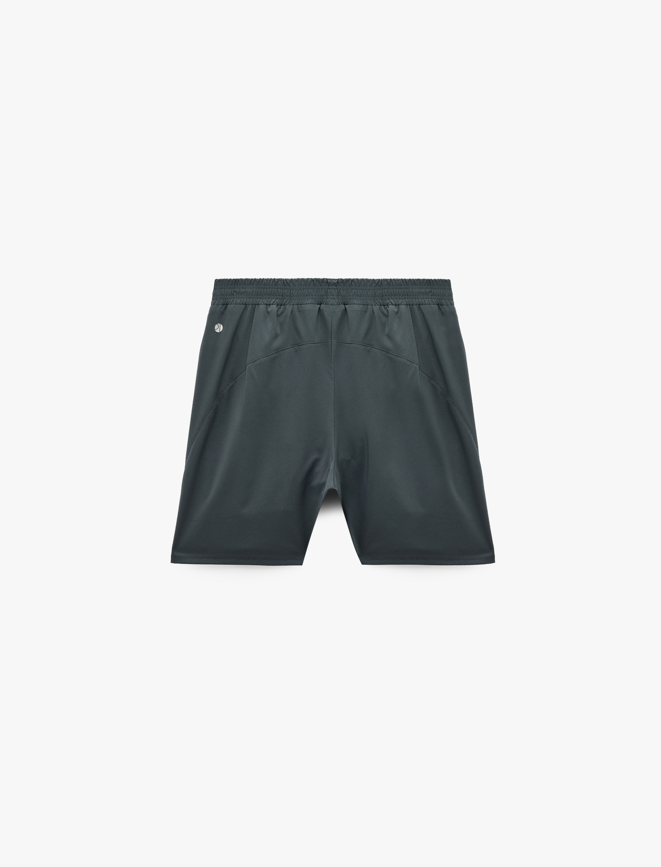   Regular Fit Yırtmaçlı Dikiş Detaylı Beli Lastikli Kısa Spor Şort