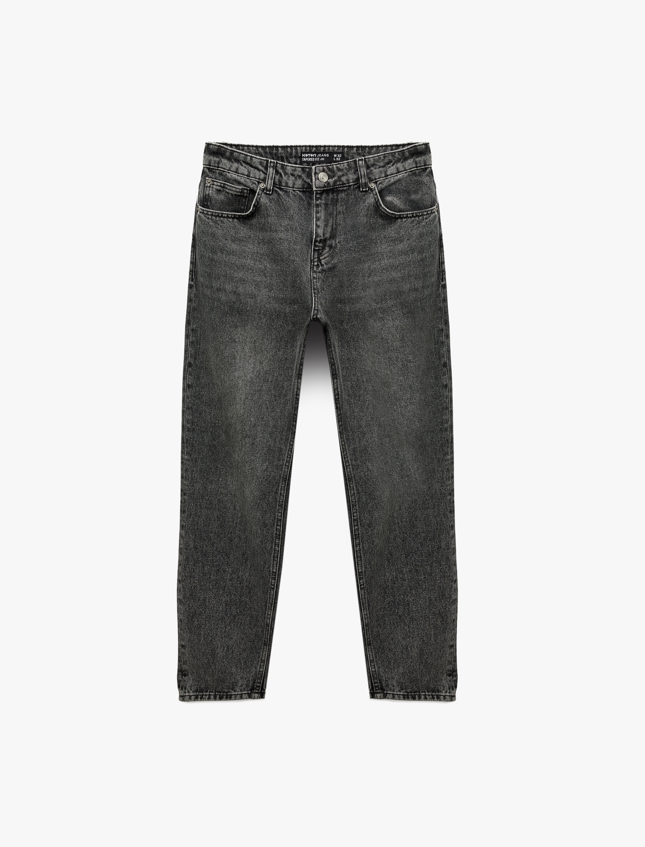   Regular Fit Pamuklu Normal Bel Tapered Jean Pantolon