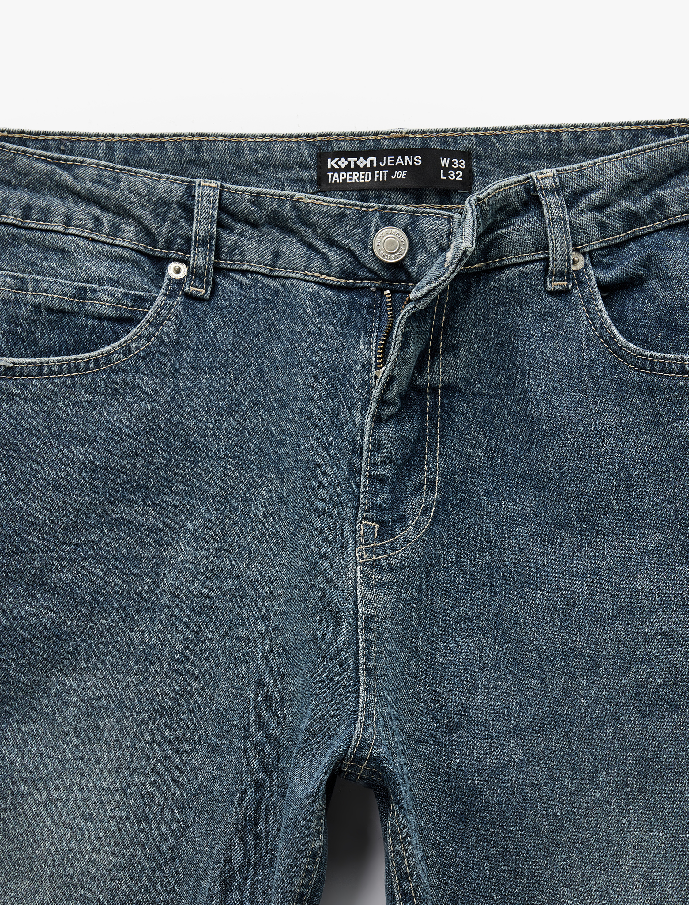   Regular Fit Normal Bel Tapered Jean Pantolon - Joe Jean