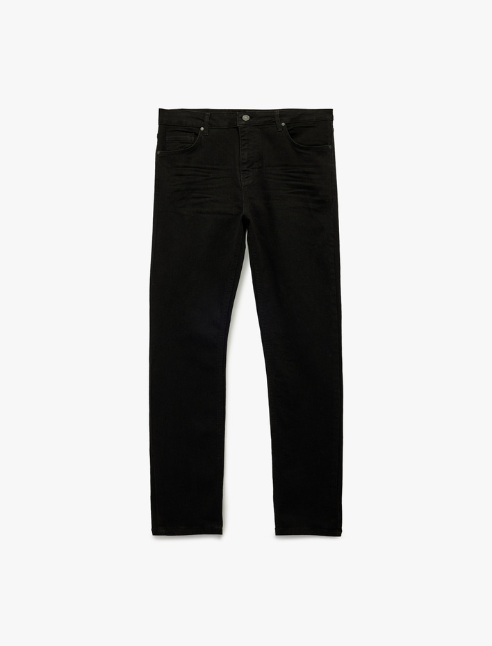 Normal Bel Cepli Pamuklu Skinny Fit Jean Pantolon - Michael Jean