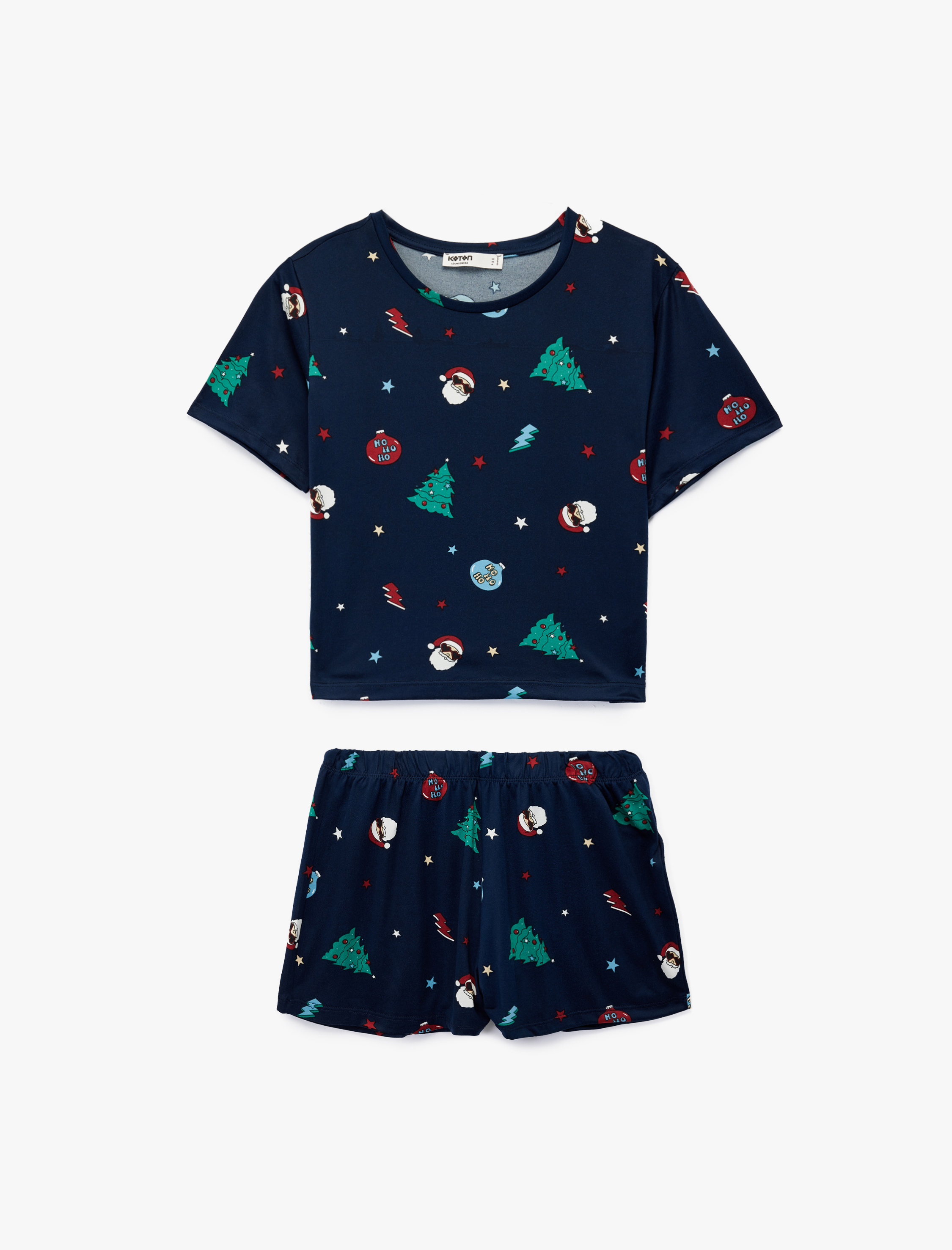   Yılbaşı Temalı 2'li Pijama Takımı