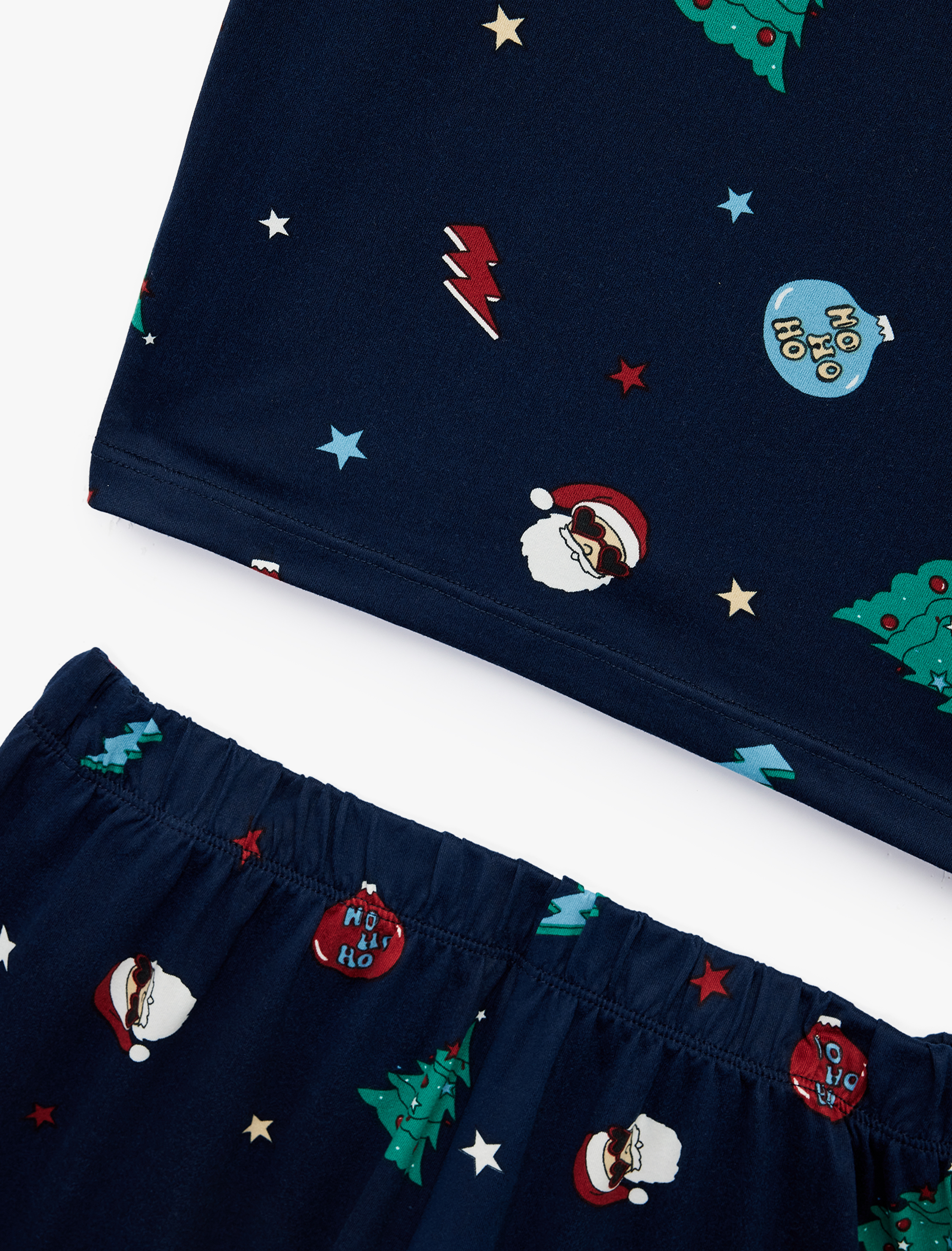   Yılbaşı Temalı 2'li Pijama Takımı