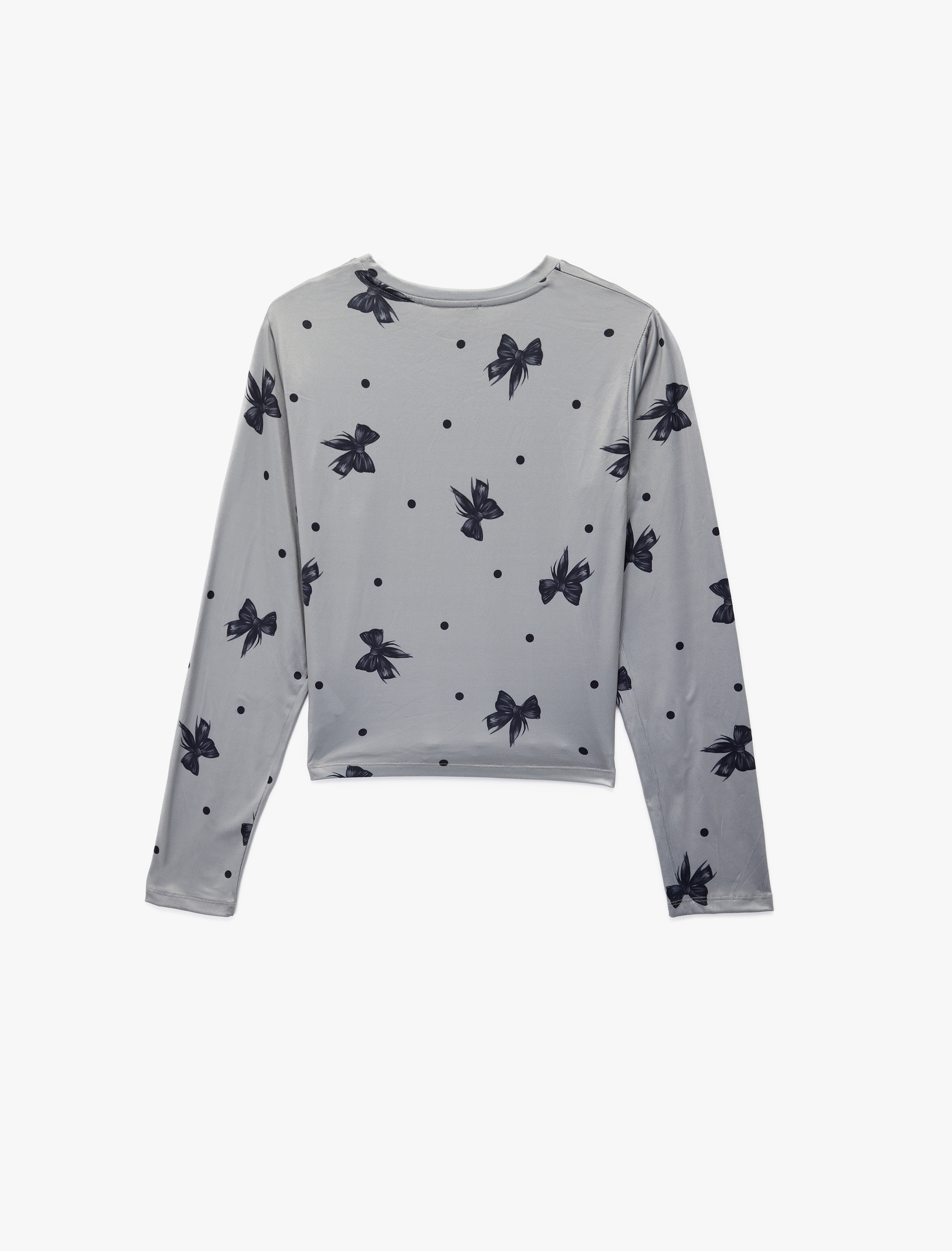   Fiyonk Desenli Rahat Kesim 2'li Pijama Takımı