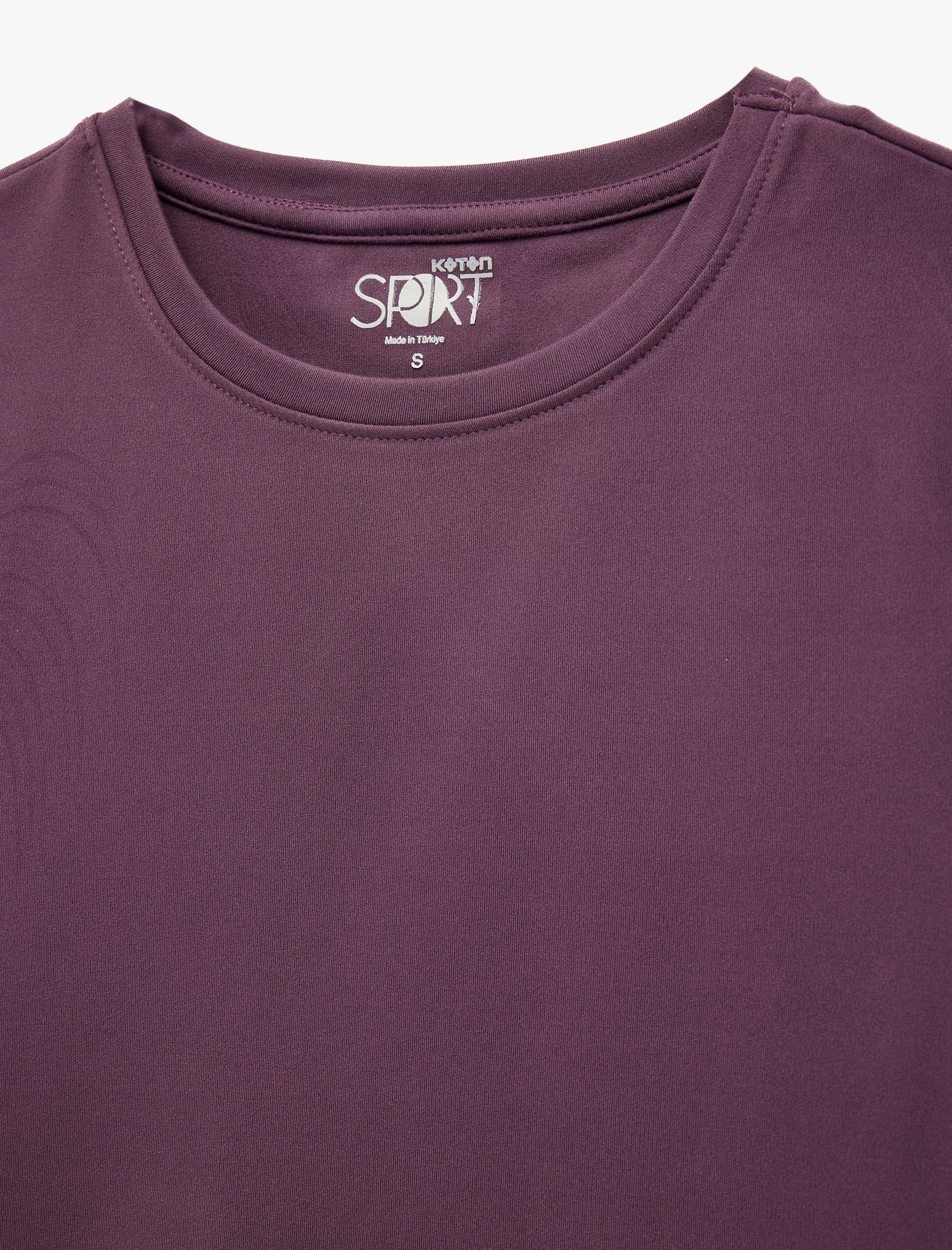   Rahat Kalıp Kısa Kollu İnterlok Bisiklet Yaka Spor Tişört