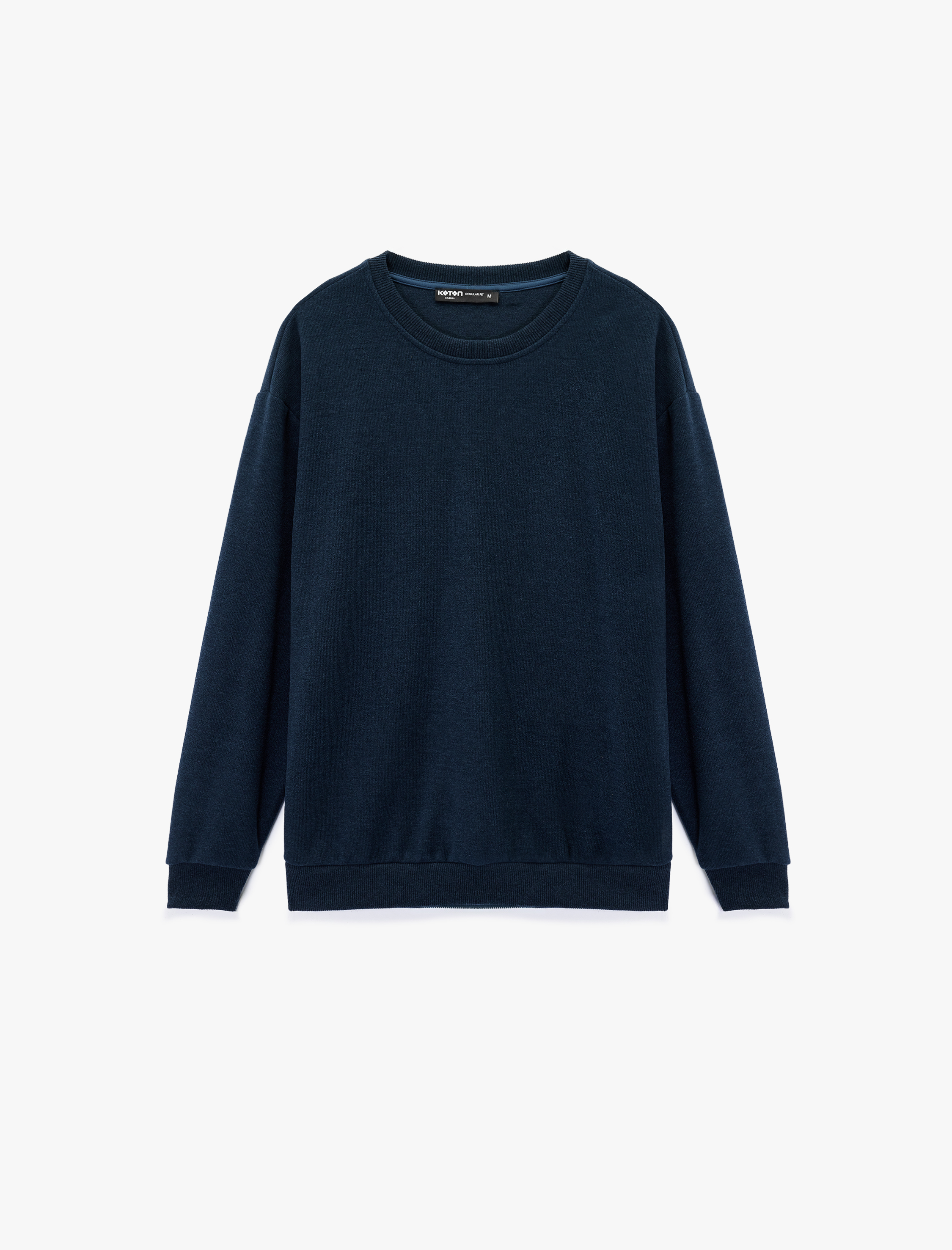   Uzun Kollu Basic Oversize Bisiklet Yaka Sweatshirt