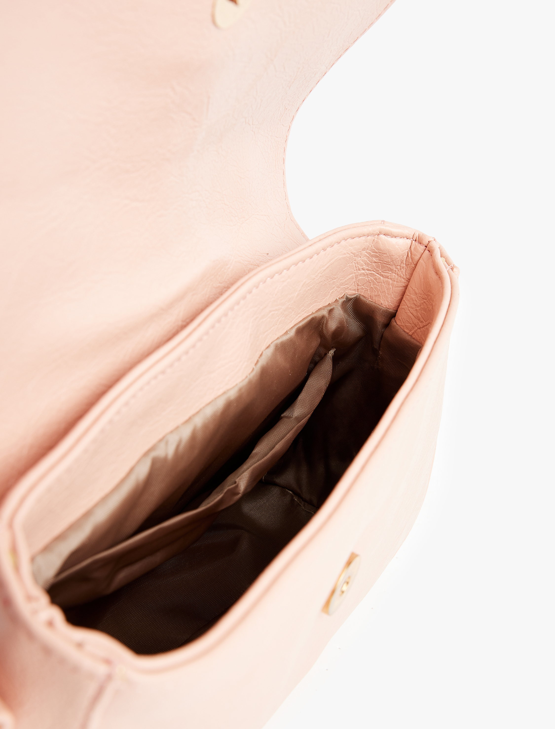  Kadın Suni Deri Metal Tokalı Askılı Çapraz Çanta