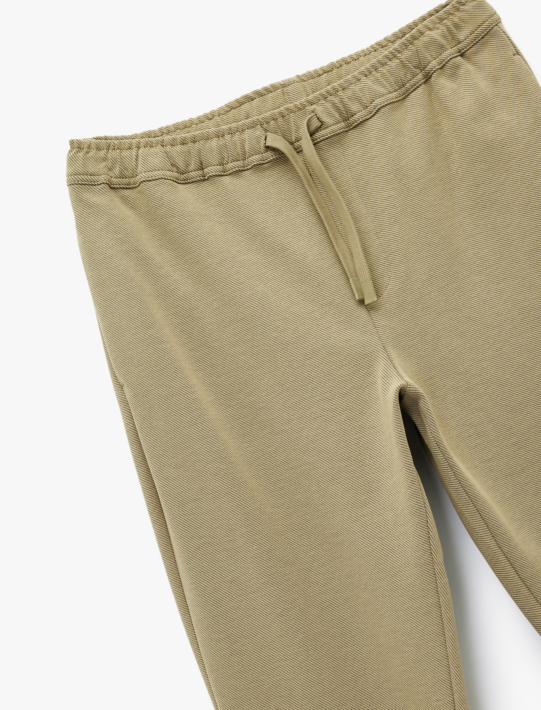   Cep Detaylı Katlamalı Paça Rahat Kesim Beli Bağcıklı Pantolon