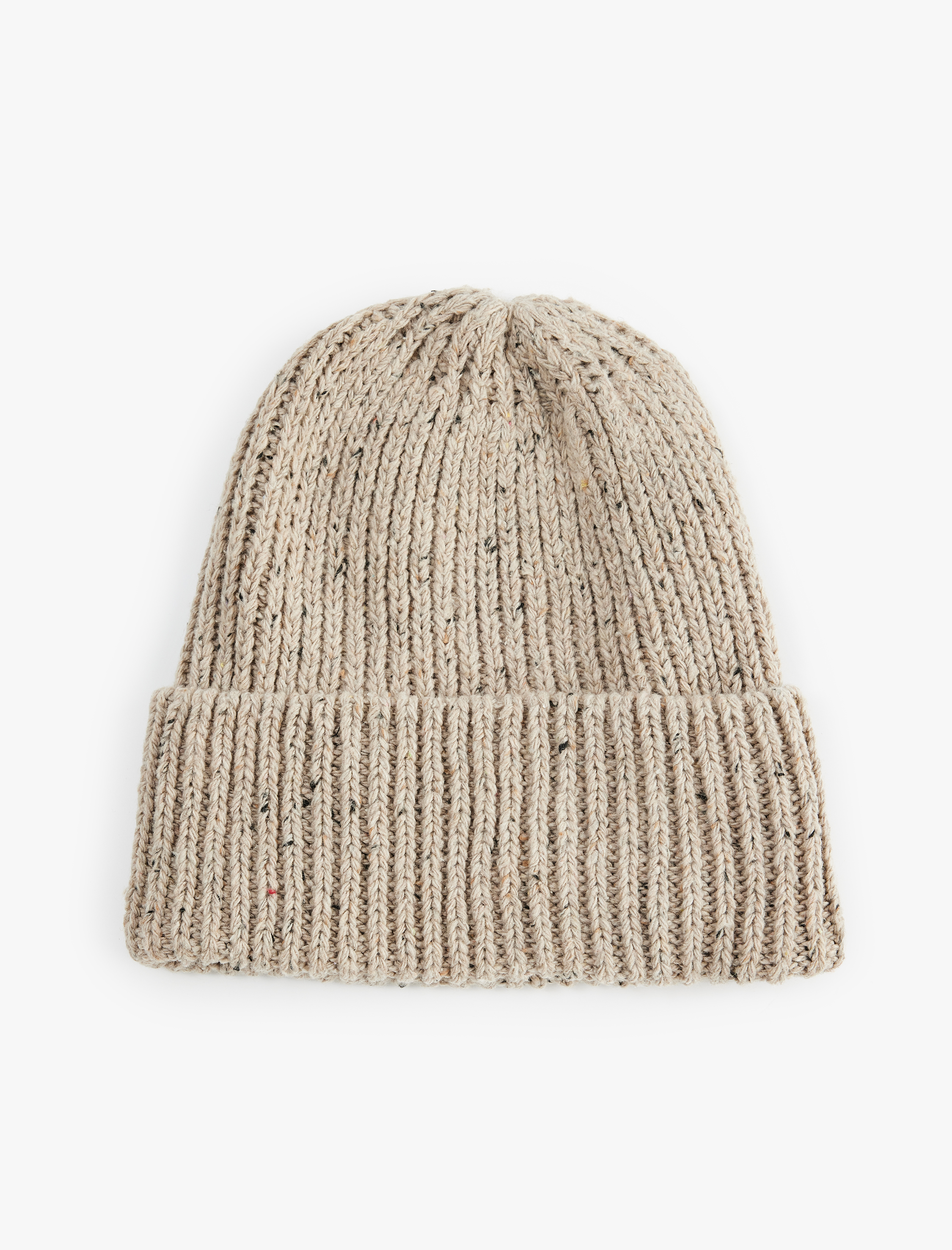  Kadın Kırçıllı Katlı Örgü Bere