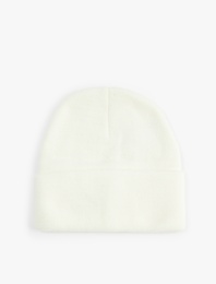 Katlı Basic Triko Bere