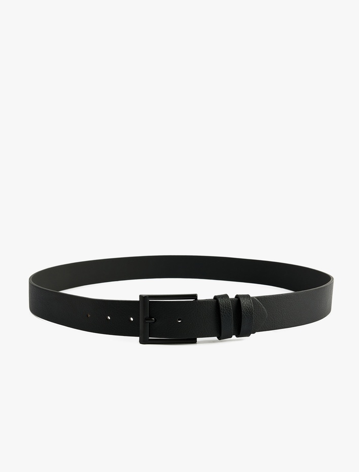 Erkek Tokalı Suni Deri Kemer