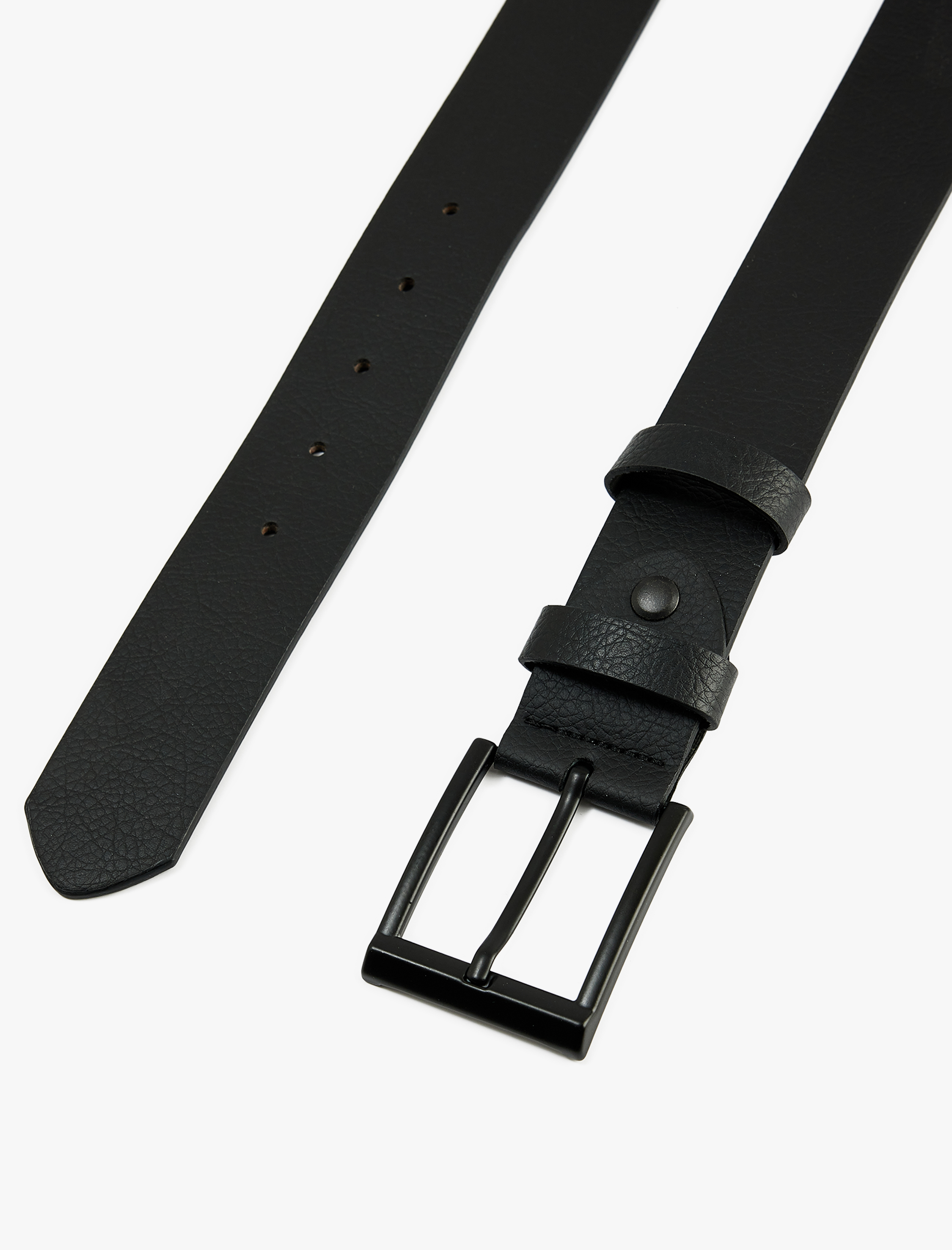  Erkek Tokalı Suni Deri Kemer