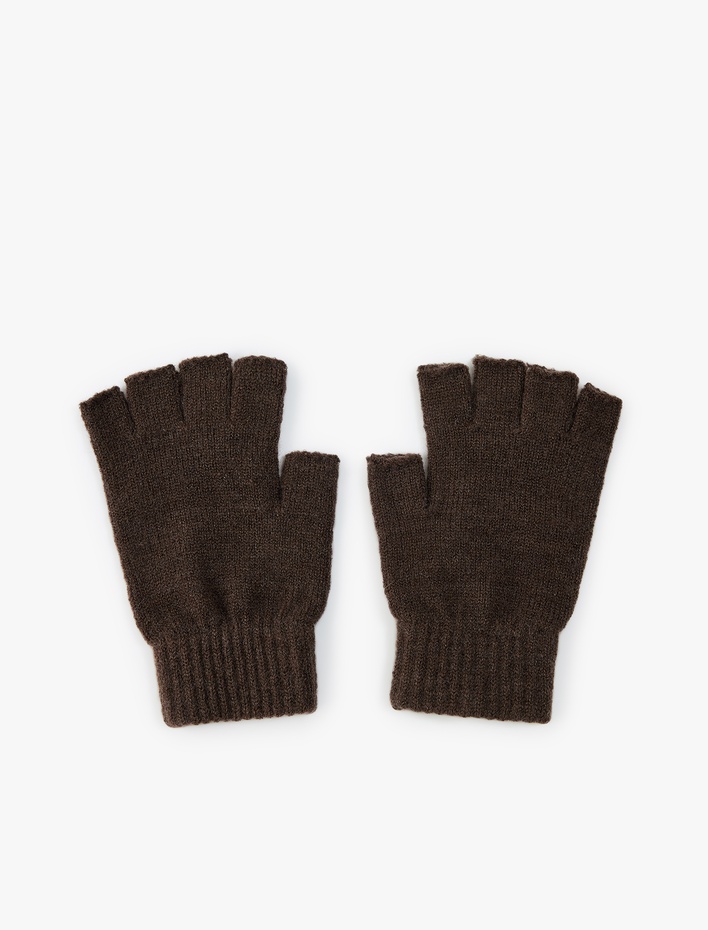 Erkek Basic Kesik Parmak Eldiven