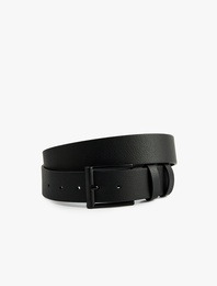 Tokalı Suni Deri Kemer