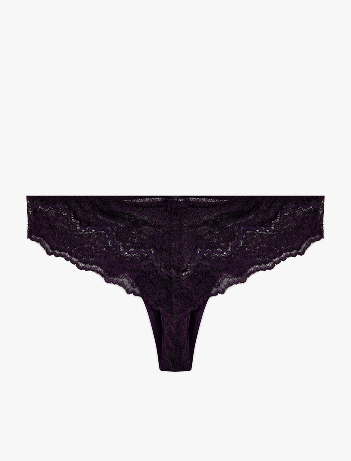  Rahat Kalıp Dantelli Brazilian Külot