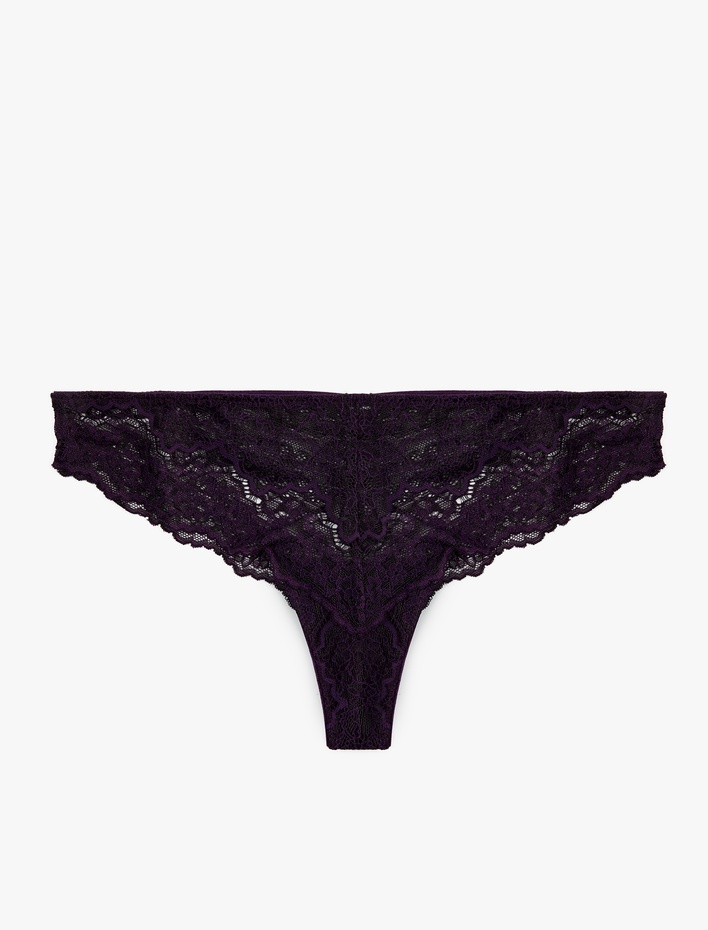  Rahat Kalıp Dantelli Brazilian Külot