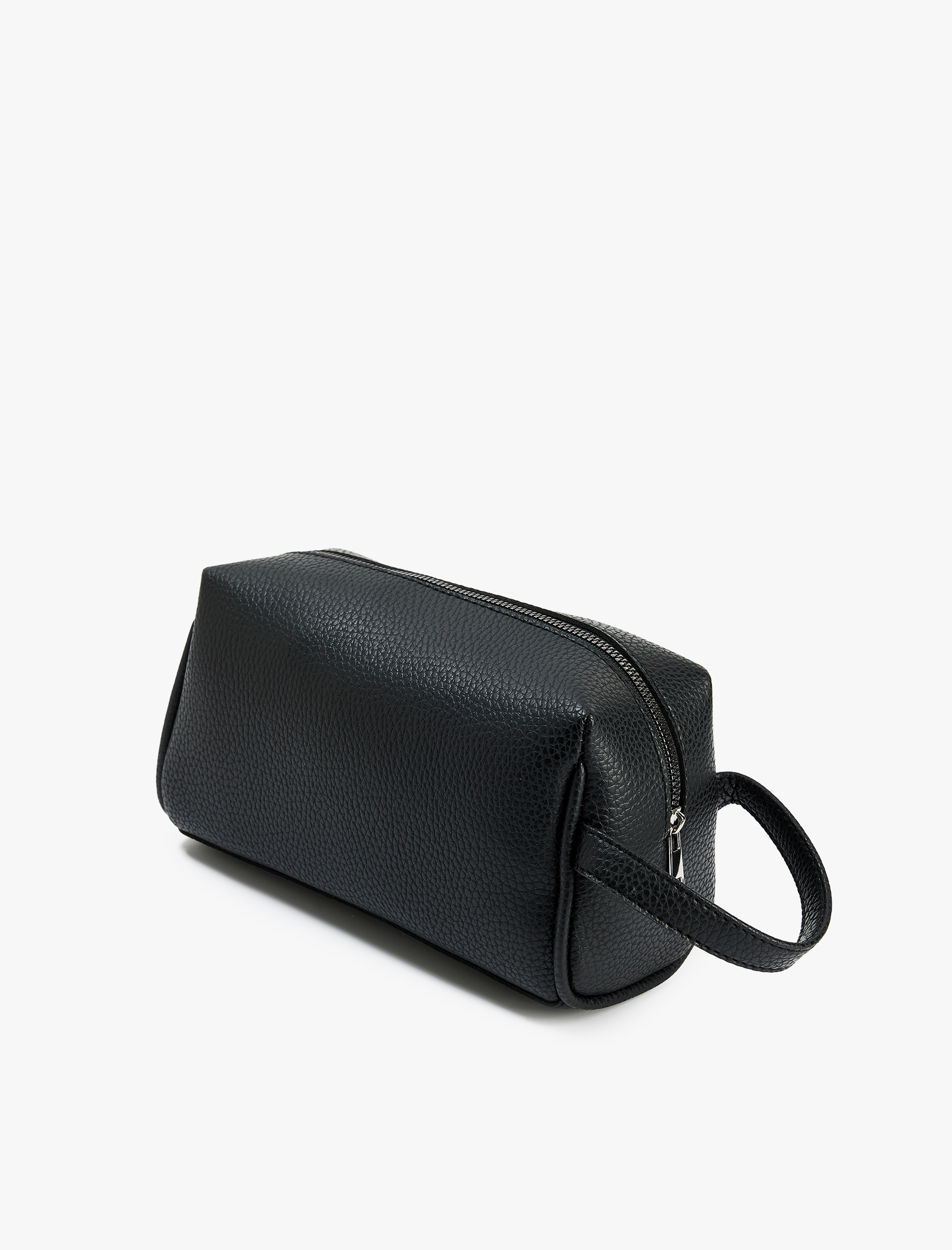  Kadın Cep Detaylı Fermuarlı Suni Deri El Çantası