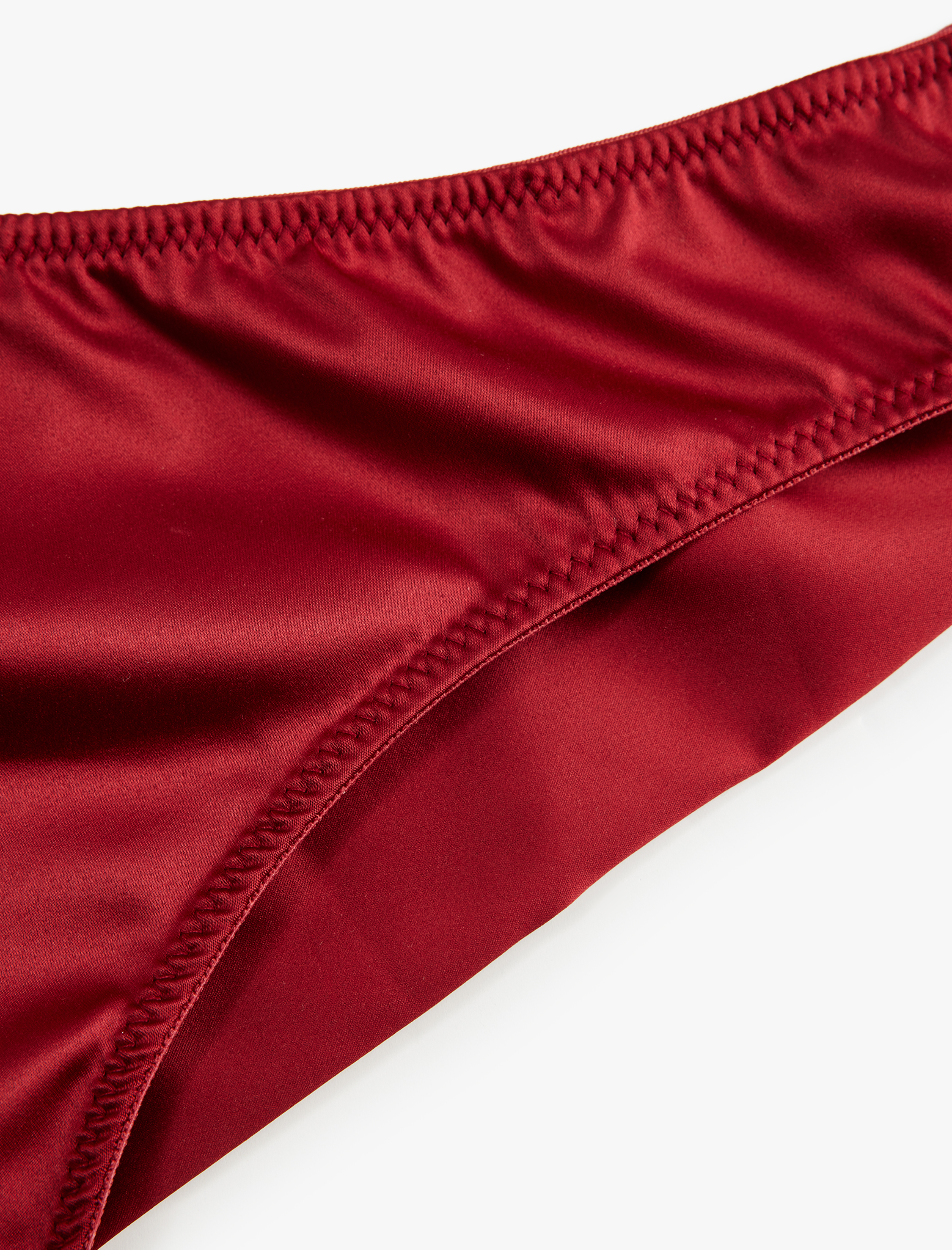   Rahat Kalıp Parlak Brazilian Külot