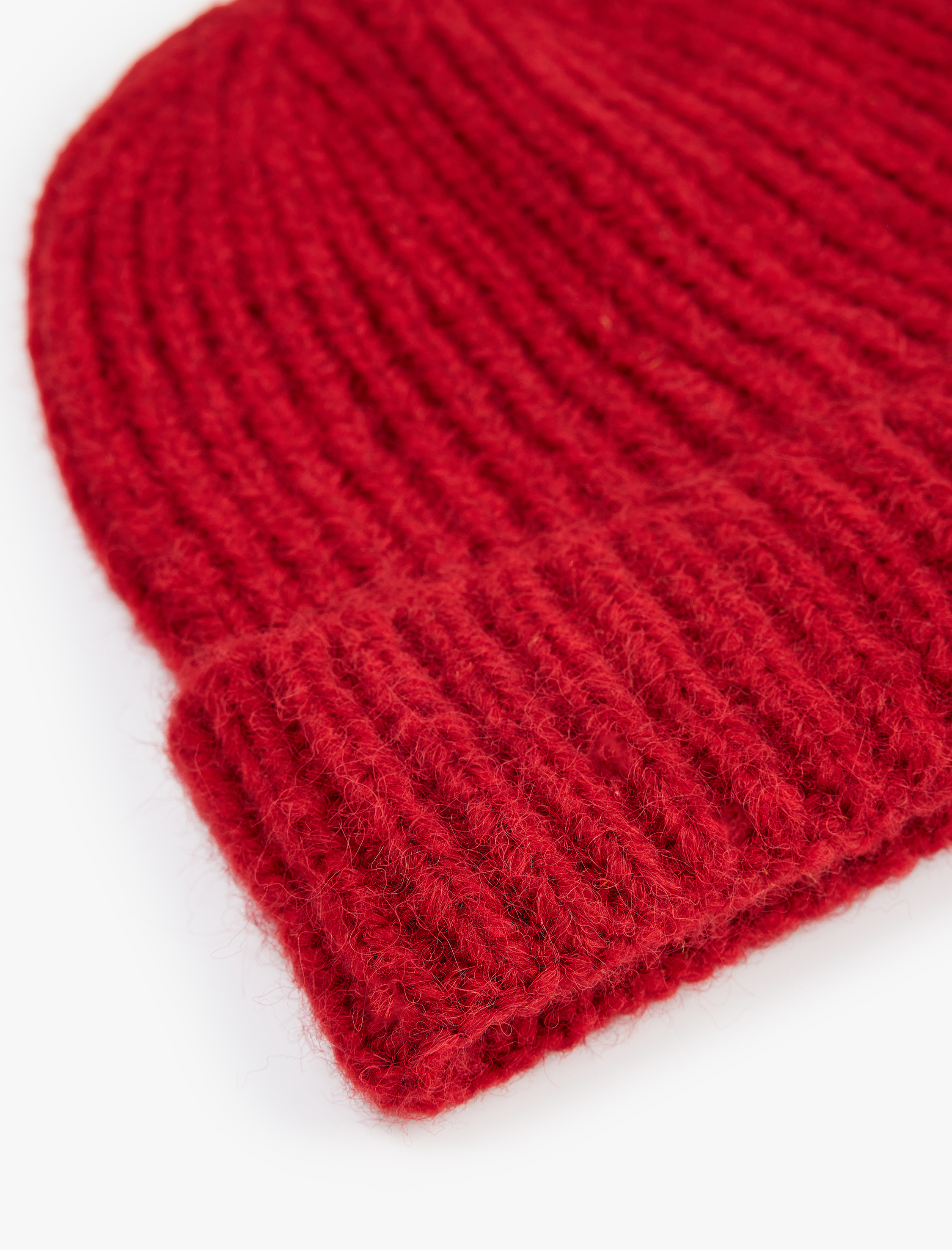  Kadın Basic Katlı Örgü Bere