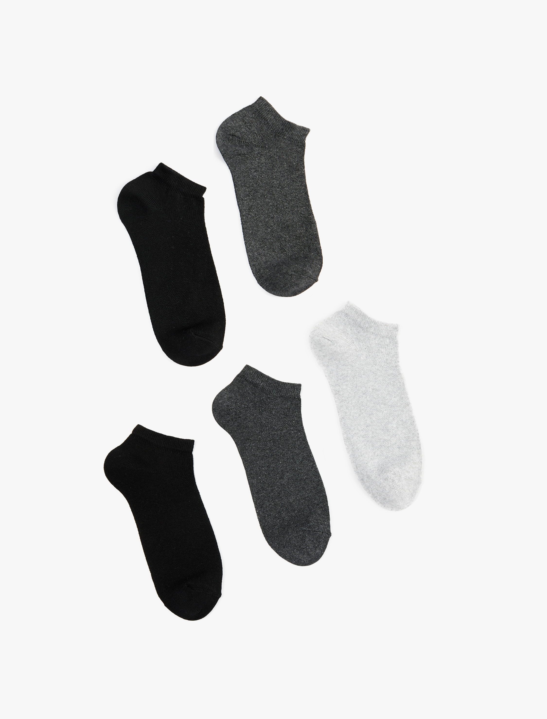  Kadın 5'li Patik Çorap Seti