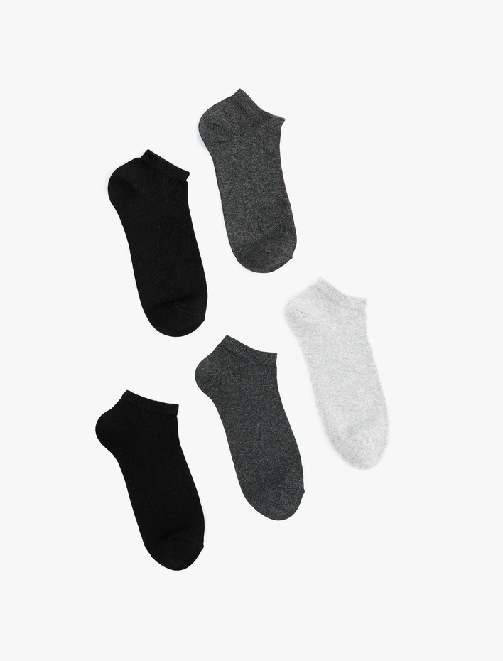 Kadın 5'li Patik Çorap Seti