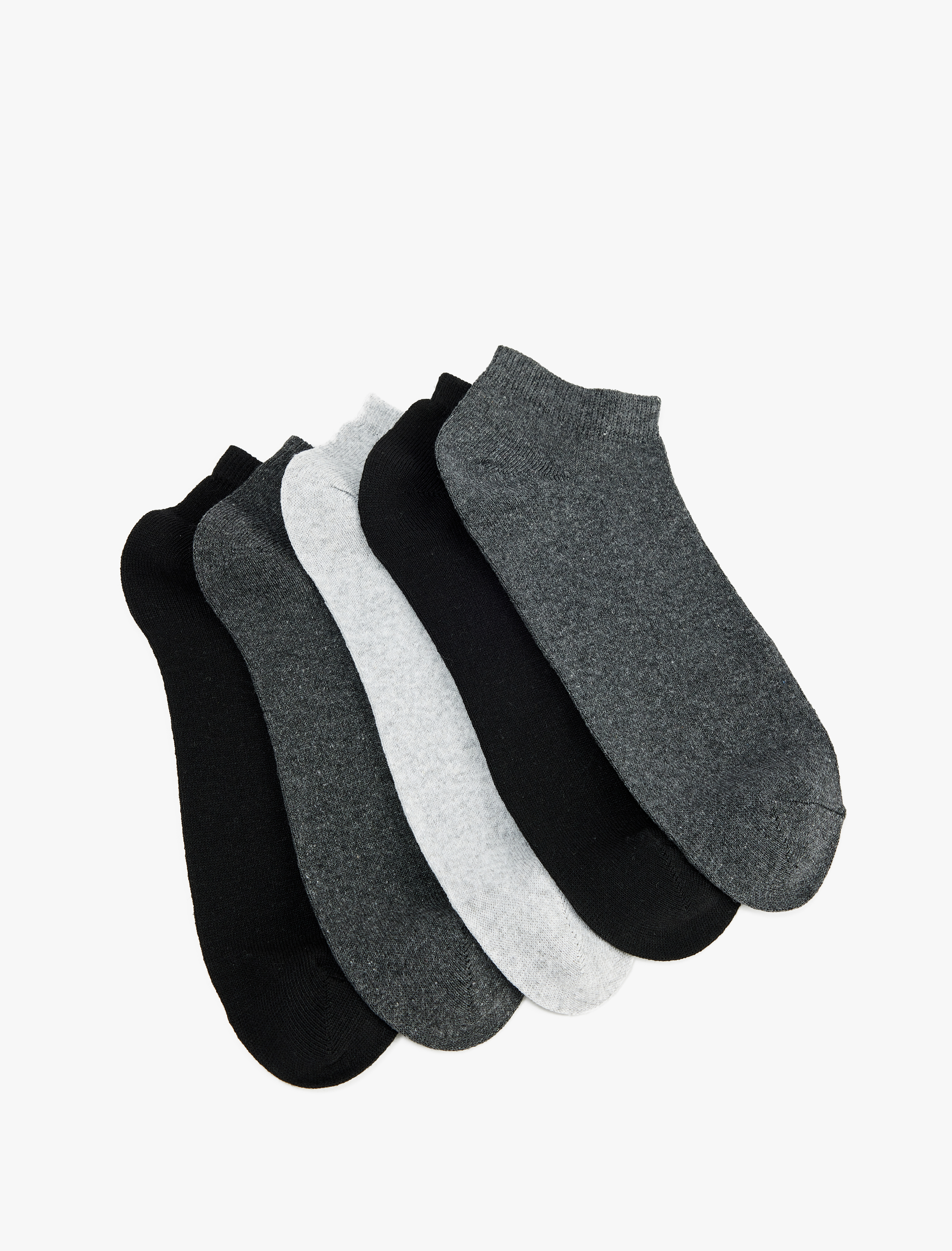  Kadın 5'li Patik Çorap Seti
