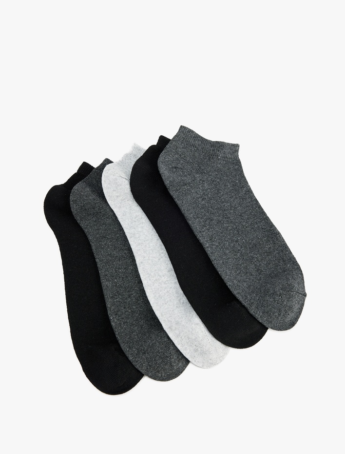 Kadın 5'li Patik Çorap Seti