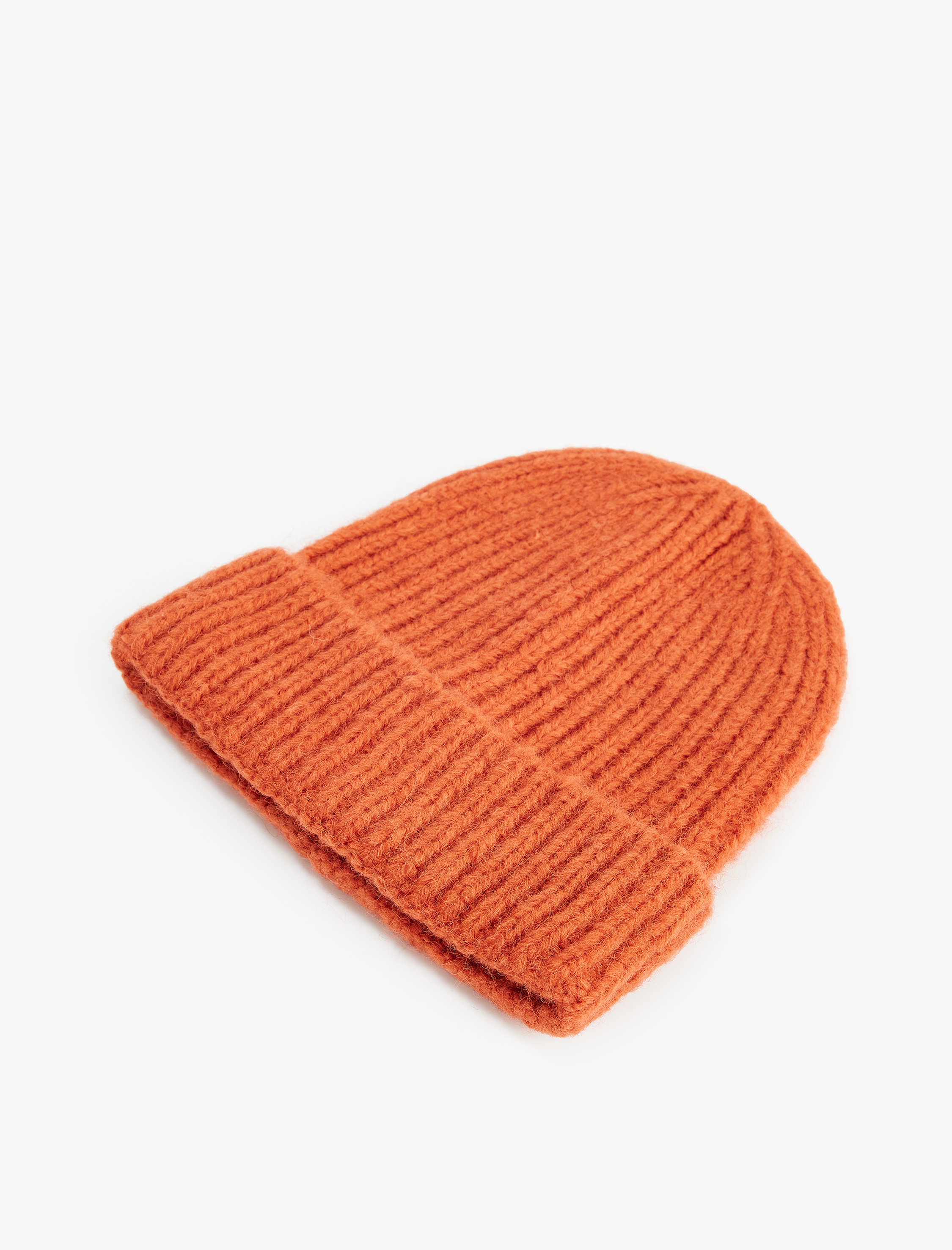  Kadın Basic Katlı Örgü Bere