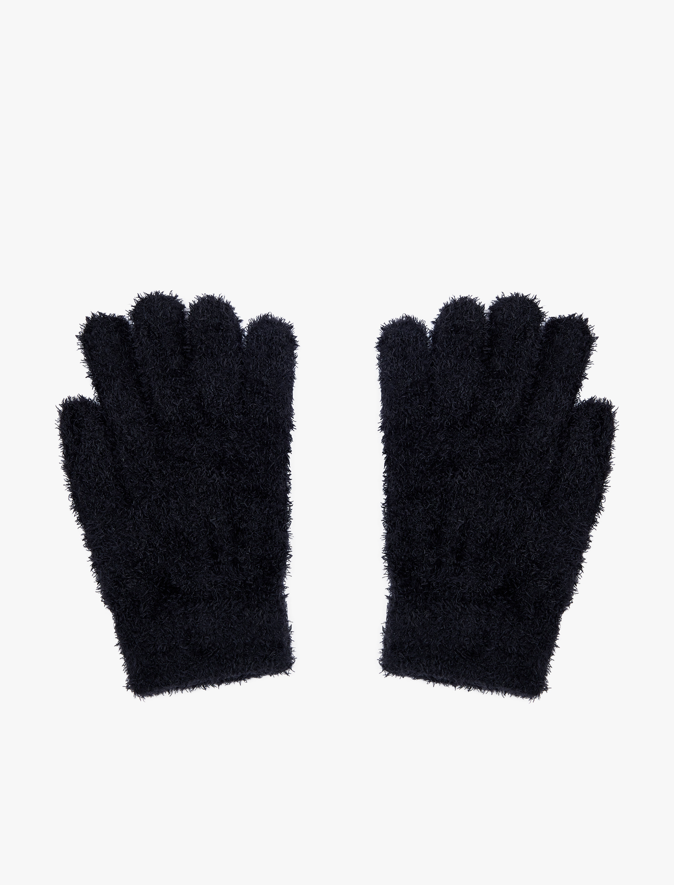  Kadın Peluş Eldiven Yumuşak Dokulu