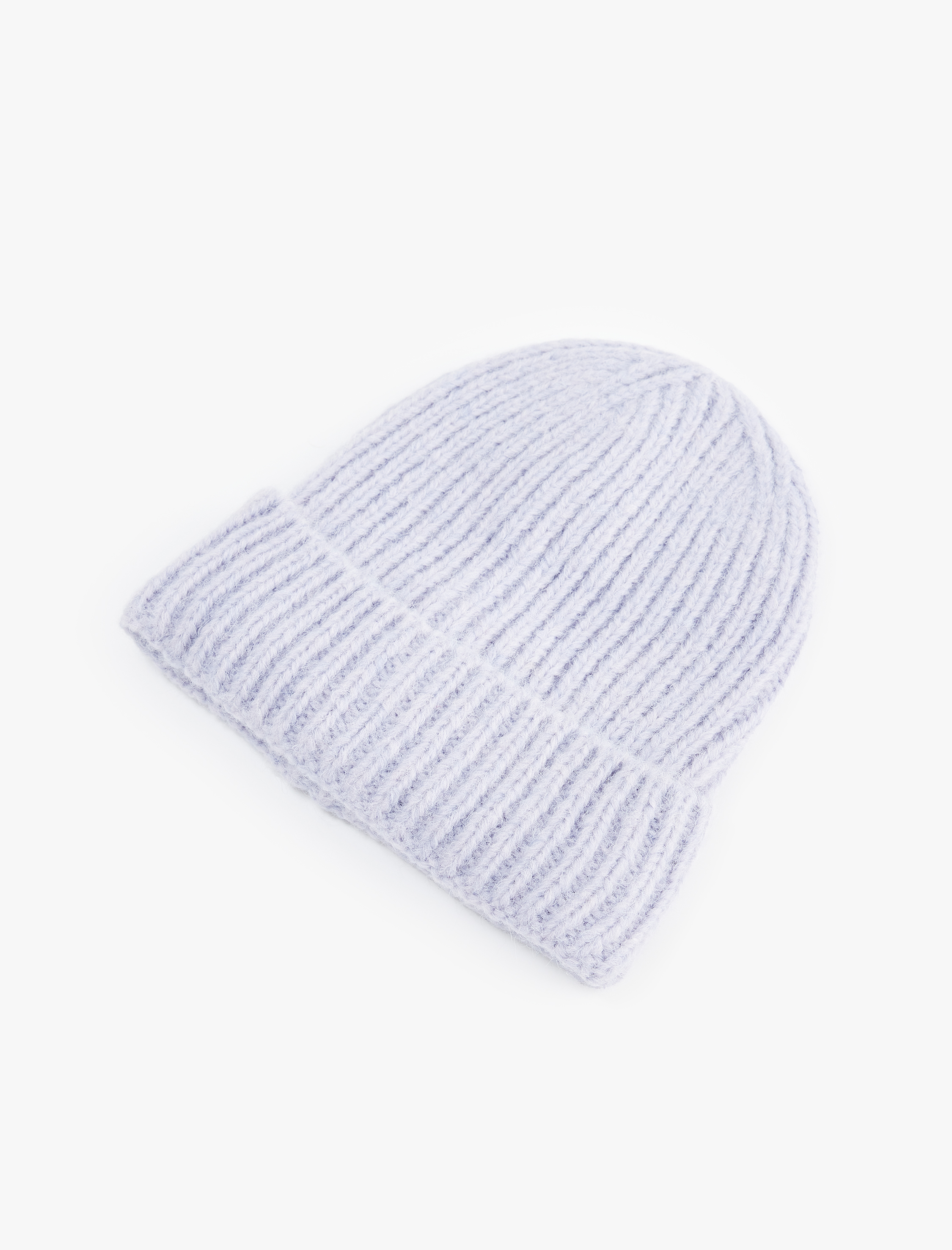  Kadın Basic Katlı Örgü Bere