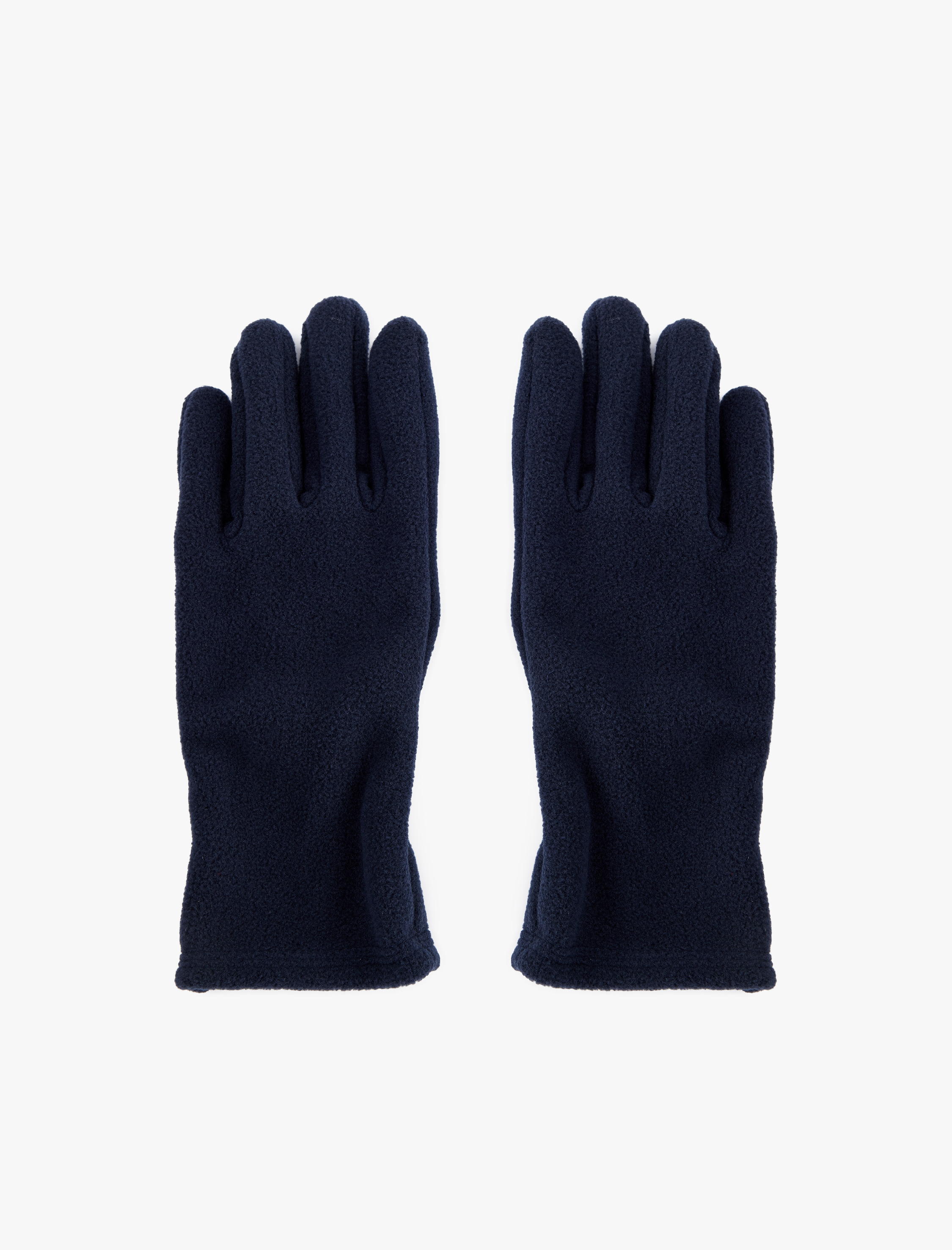  Erkek Polar Eldiven Manşetleri Lastik Detaylı