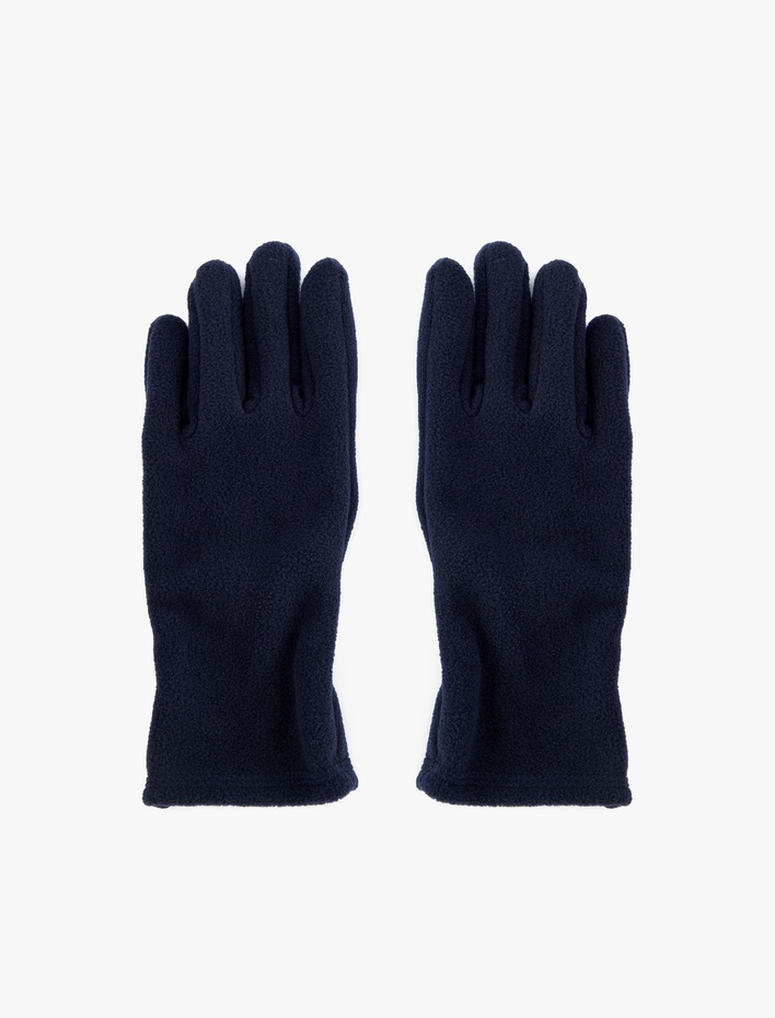 Erkek Polar Eldiven Manşetleri Lastik Detaylı