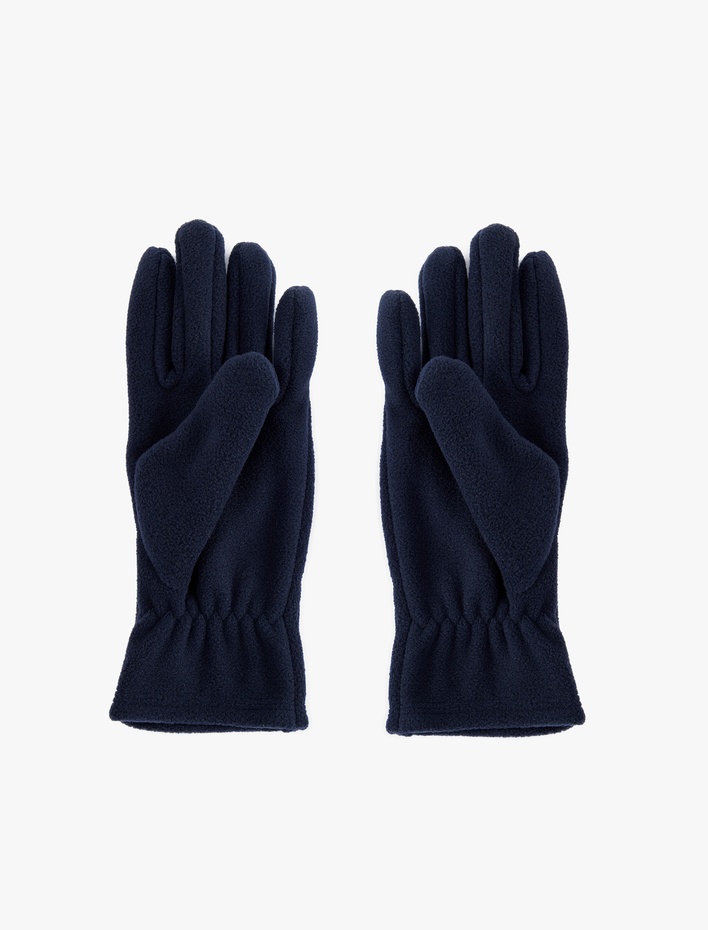 Erkek Polar Eldiven Manşetleri Lastik Detaylı