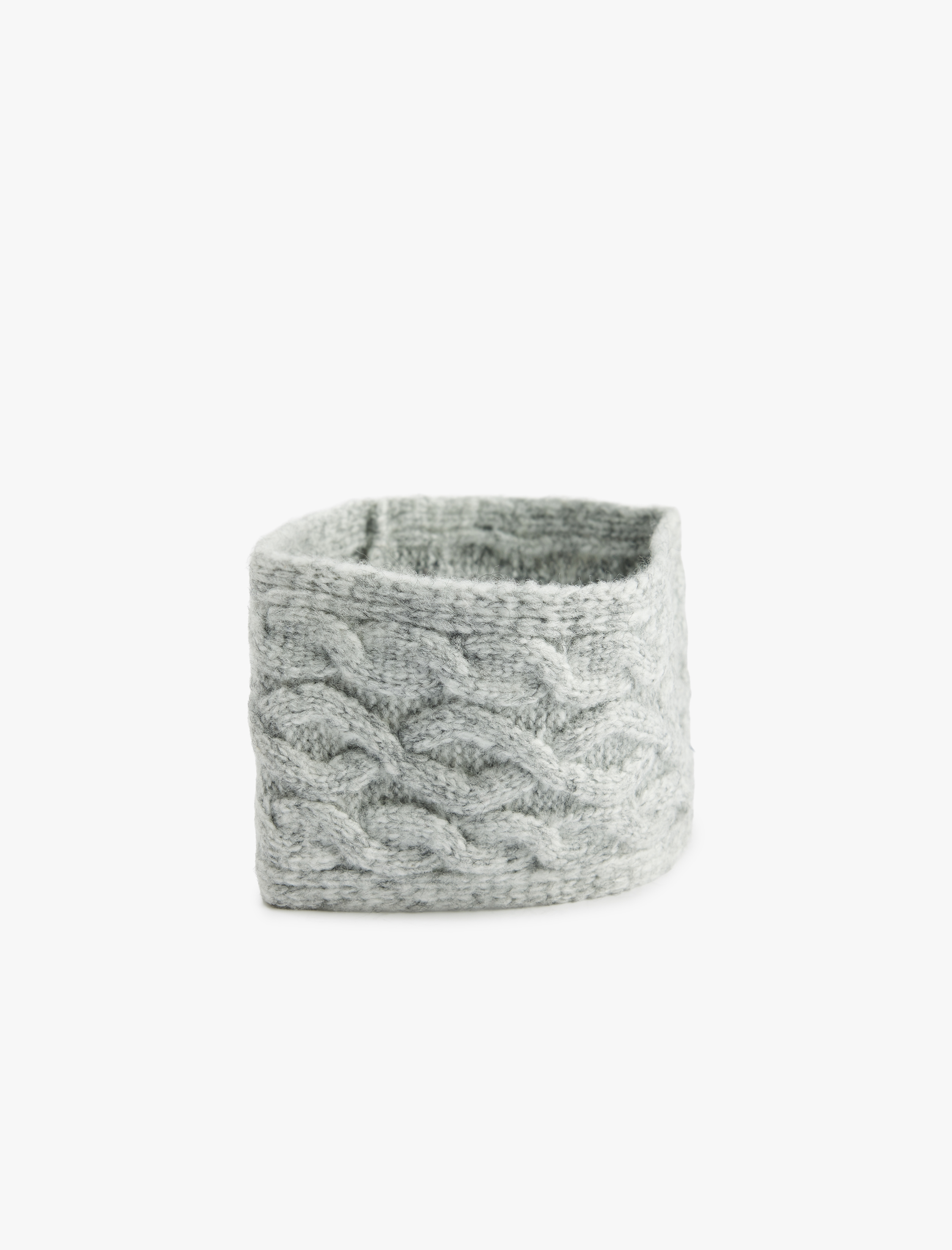  Kadın Örgü Detaylı Triko Saç Bandı