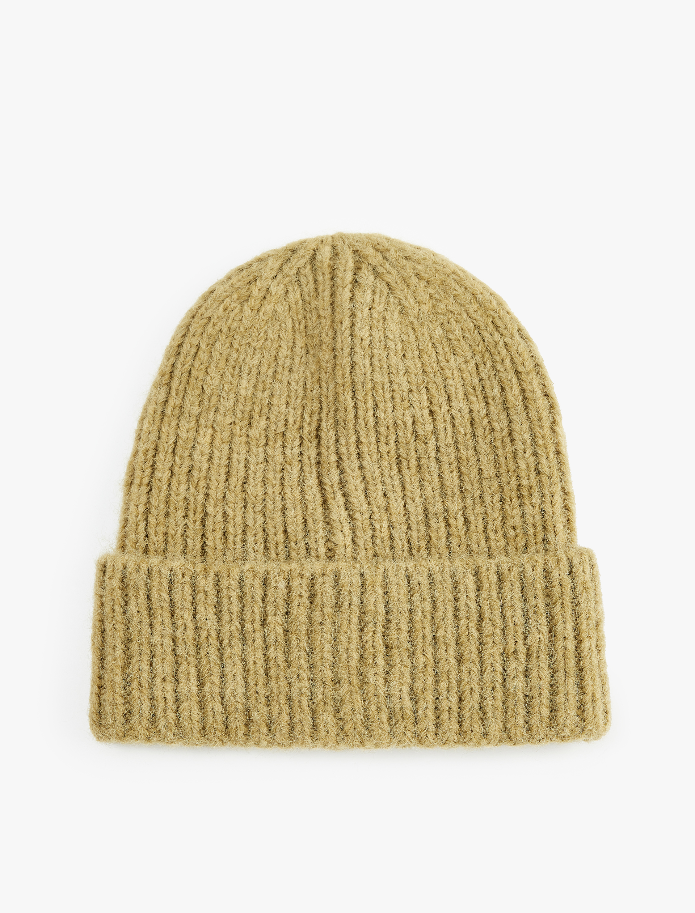  Kadın Basic Katlı Örgü Bere