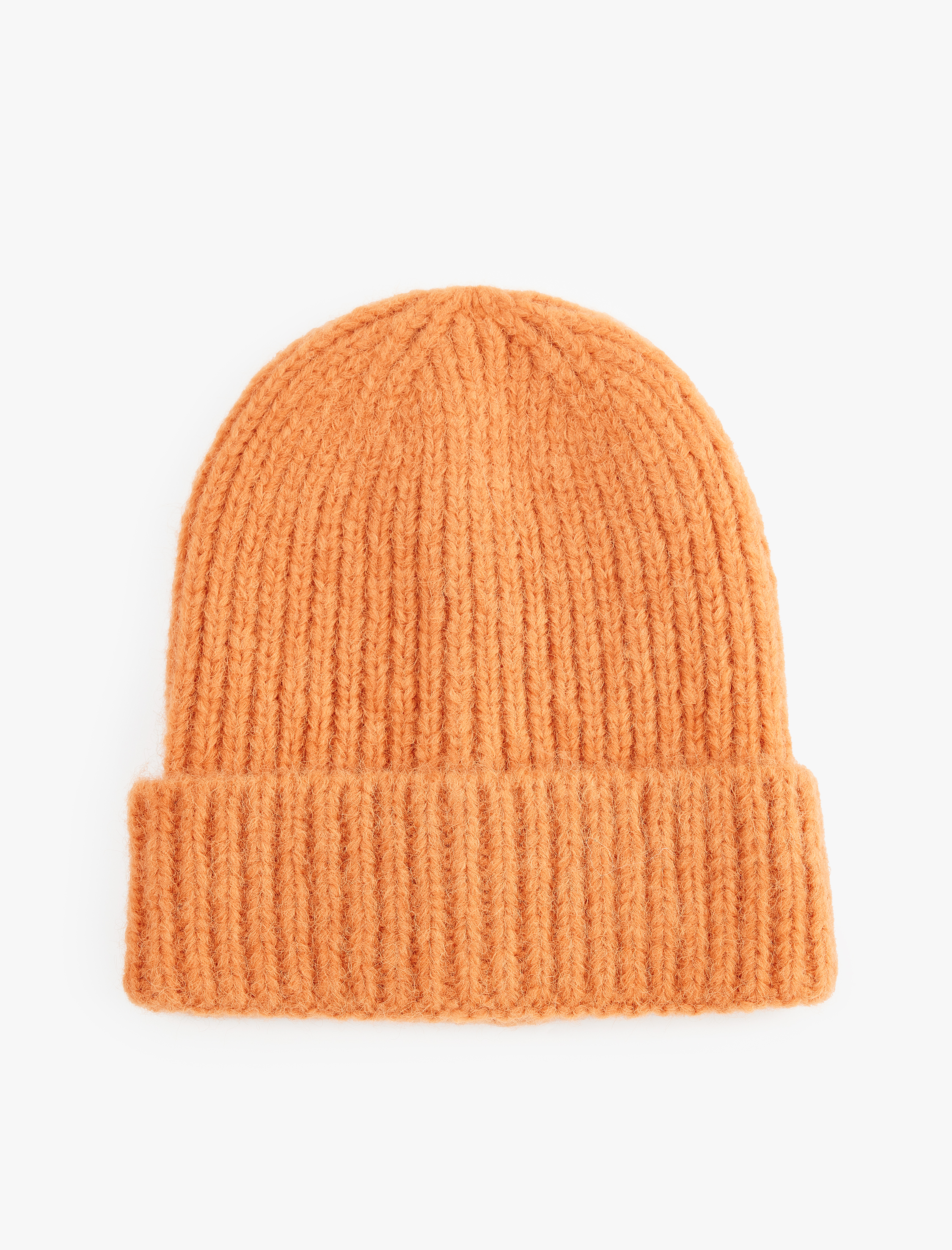  Kadın Basic Katlı Örgü Bere