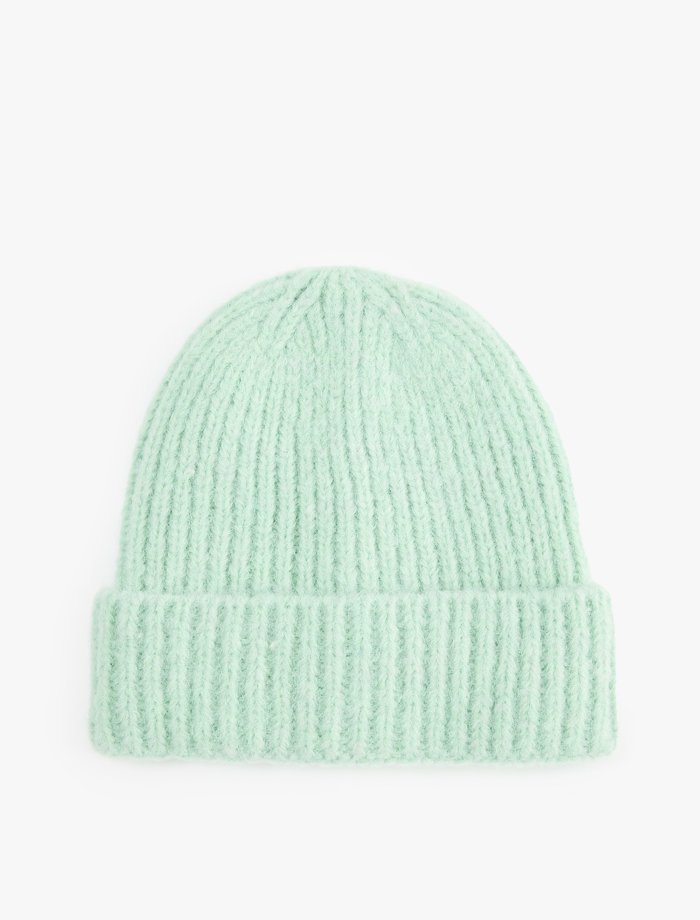  Kadın Basic Katlı Örgü Bere