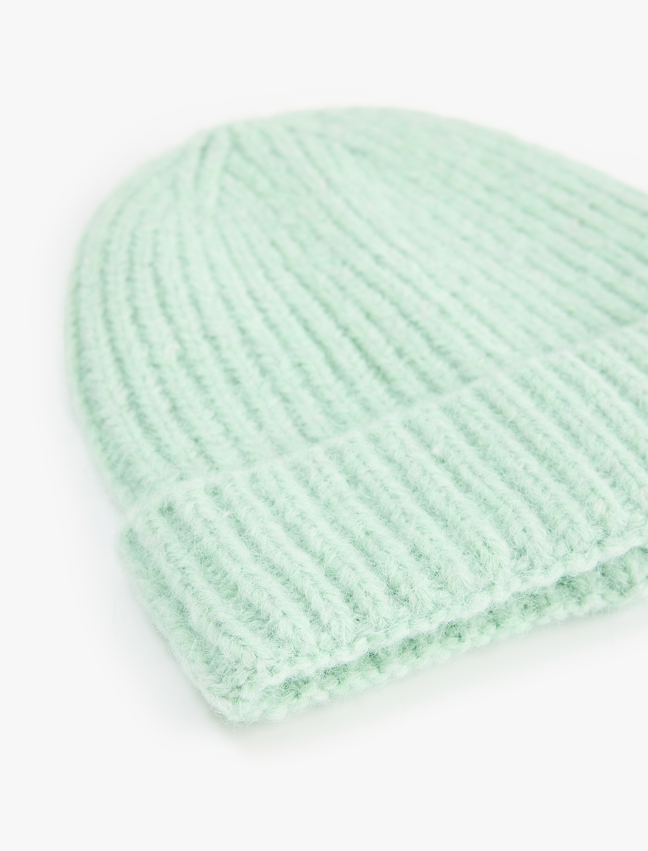  Kadın Basic Katlı Örgü Bere