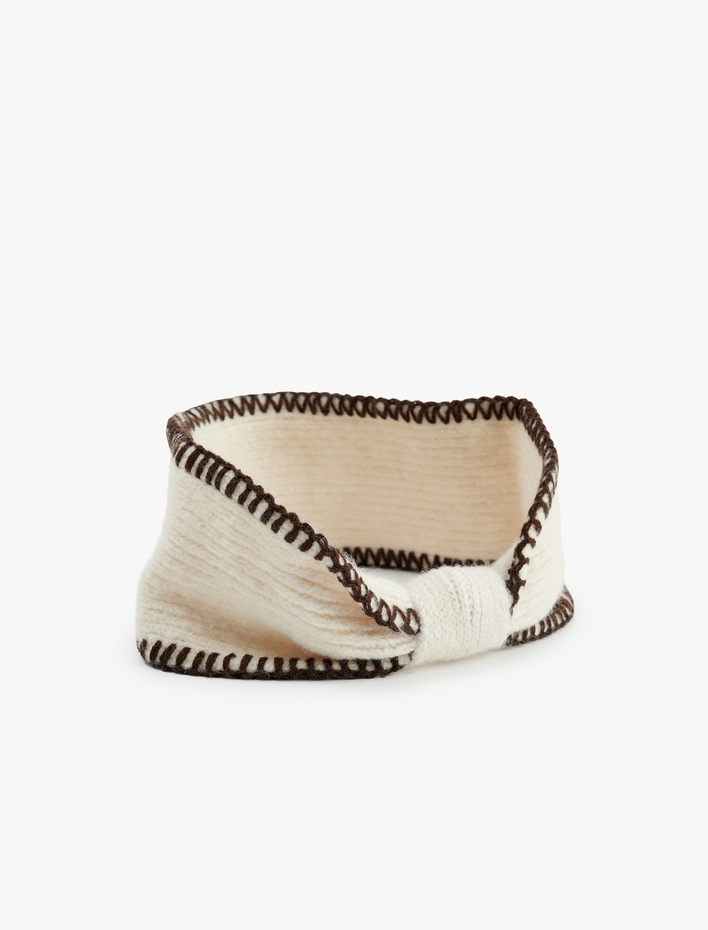 Kadın Fiyonk Detaylı Saç Bandı