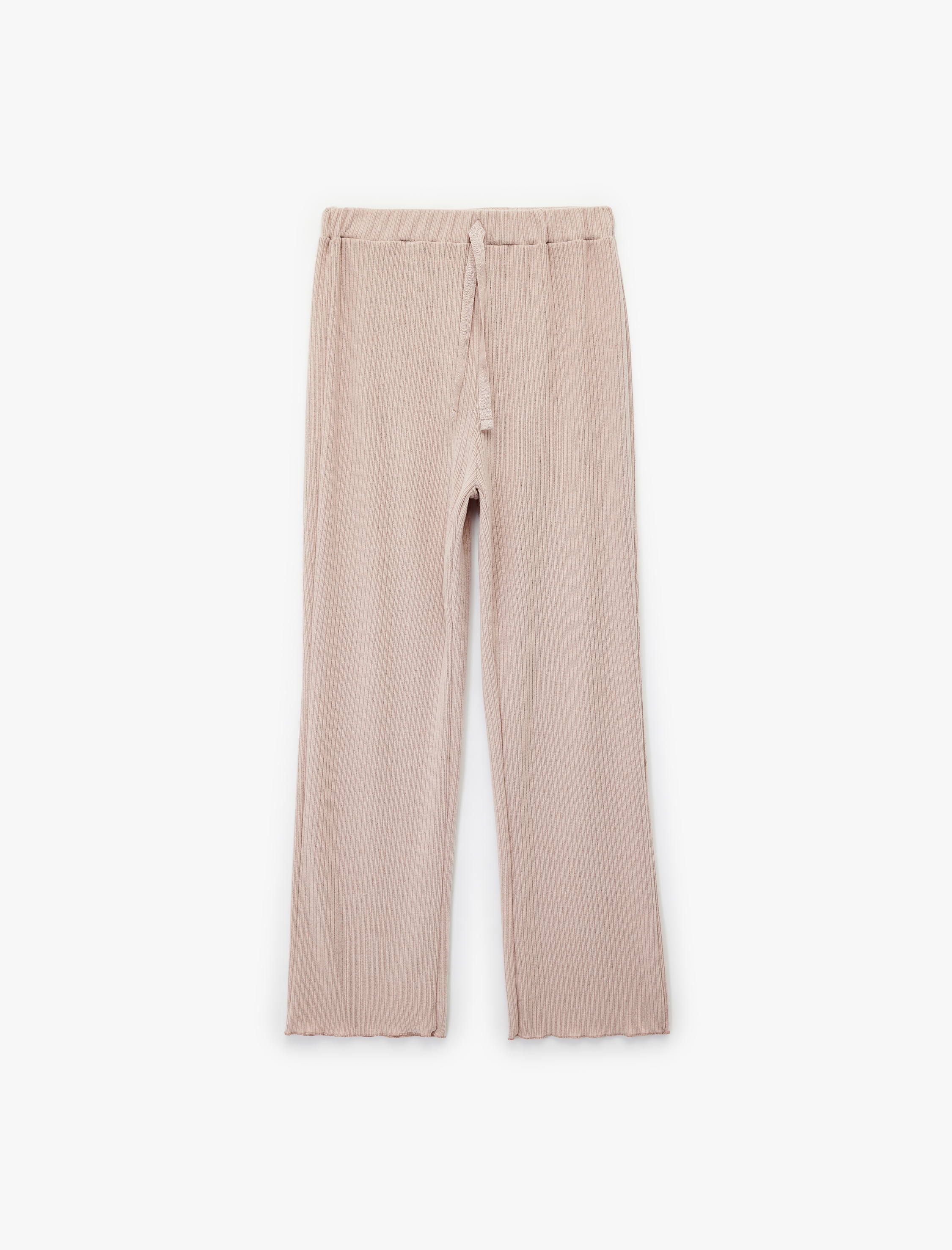   Beli Bağlamalı Rahat Kesim Pijama Altı