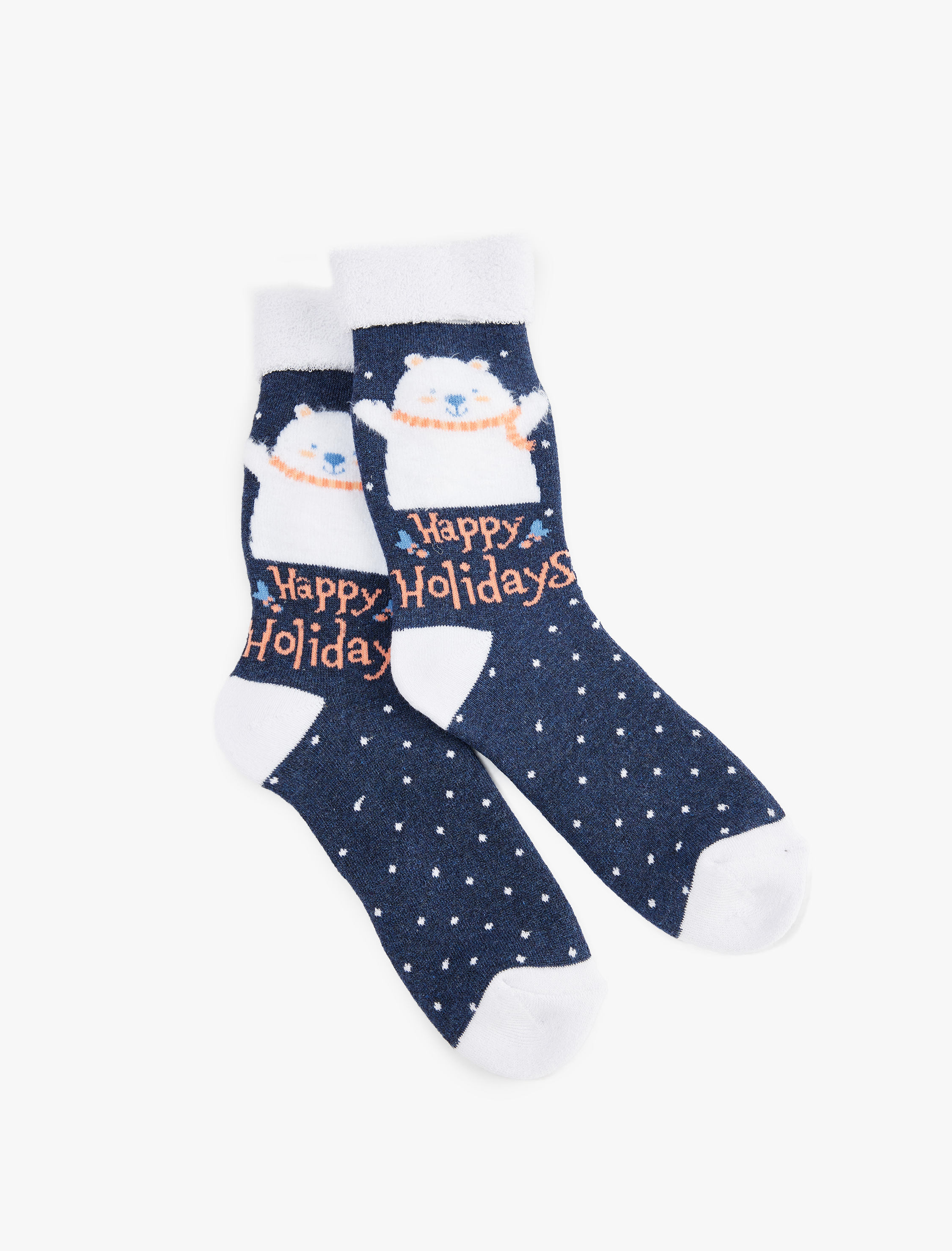  Kadın Havlu Soket Yılbaşı Çorabı