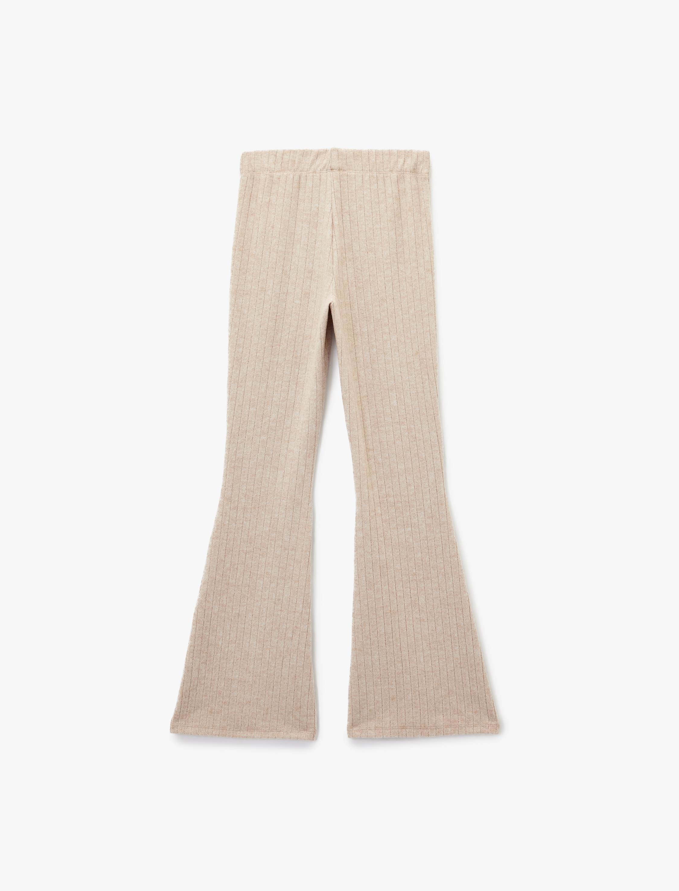   Rahat Kesim Beli Lastikli İspanyol Paça Pijama Altı