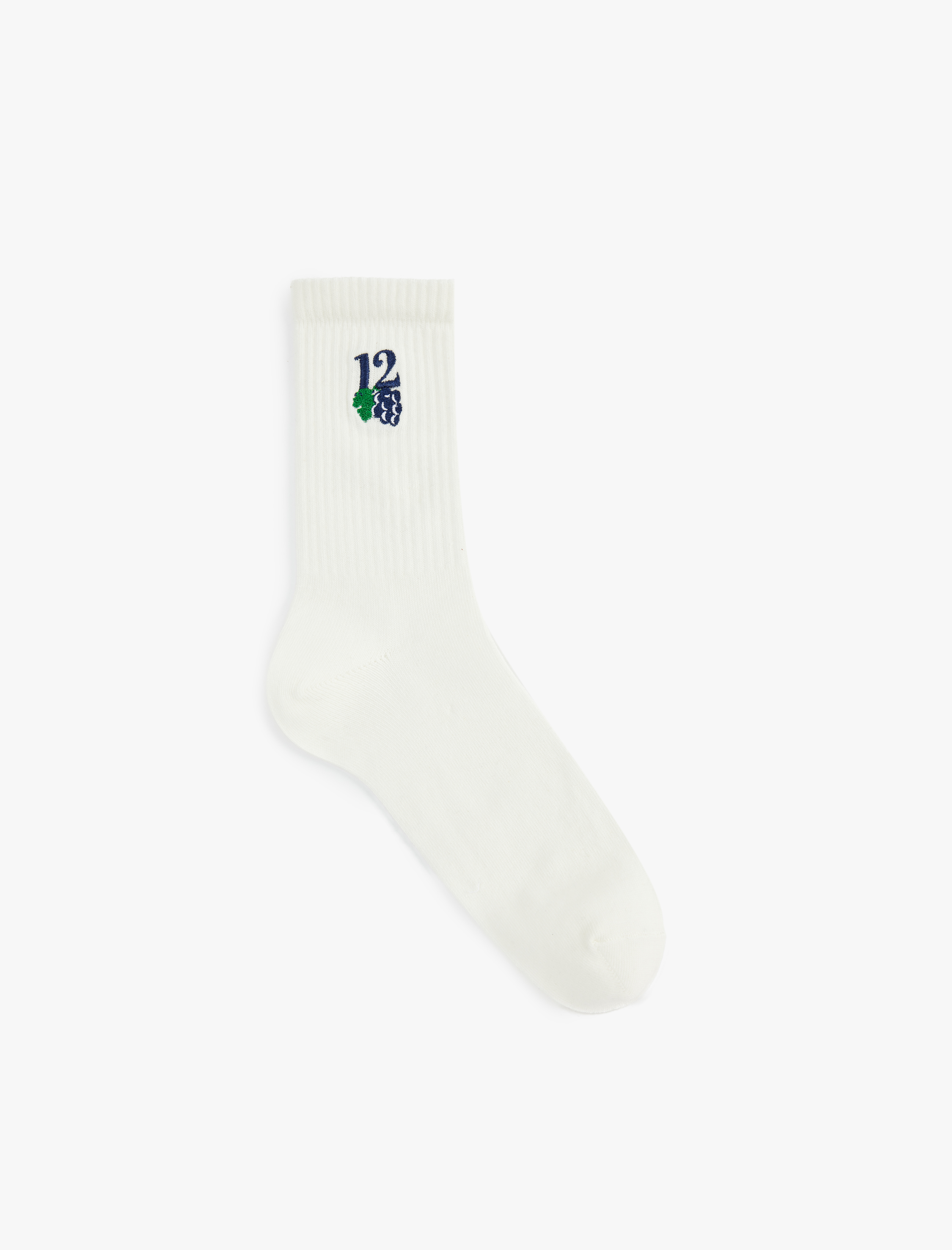  Kadın İşlemeli Soket Yılbaşı Çorabı