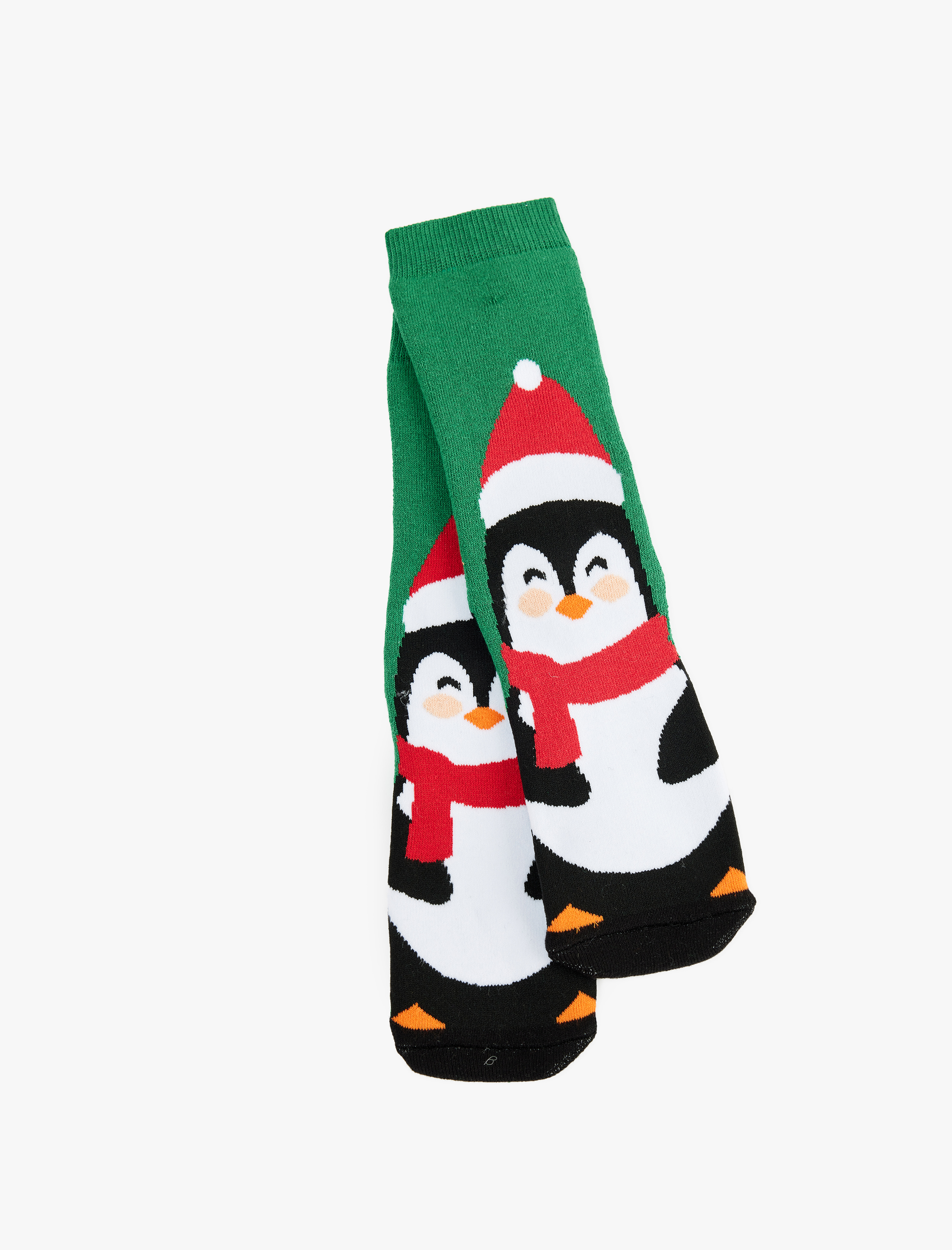  Kadın Pamuklu Soket Kalın Yılbaşı Çorabı